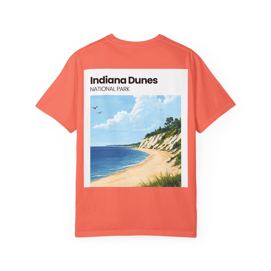 Indiana Dunes National Park Beach Scene T-Shirt | Scenic Nature Tee