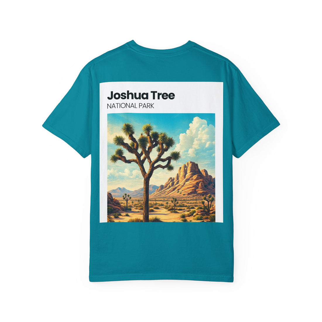 Joshua Tree National Park Vintage Landscape T-Shirt | Desert Scene Tee