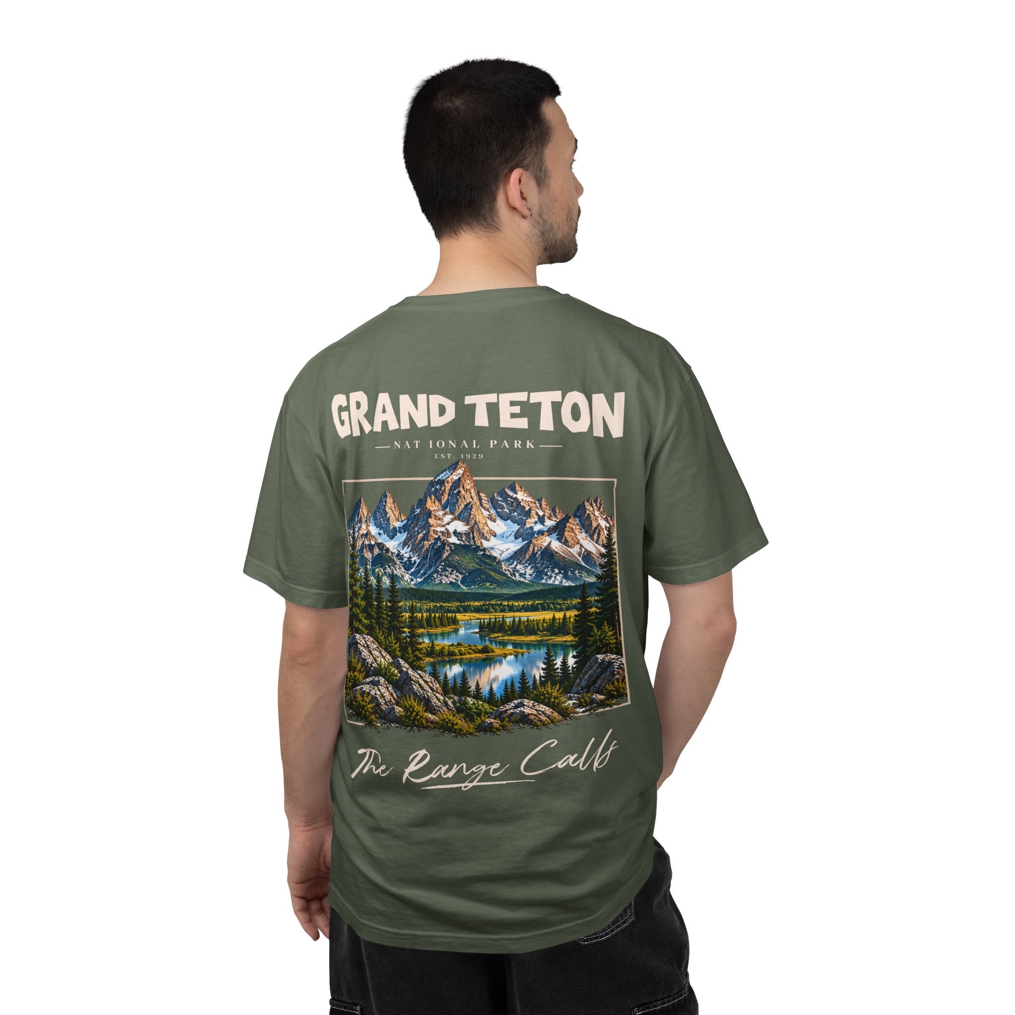 Grand Teton National Park Teton Peaks Graphic T-Shirt