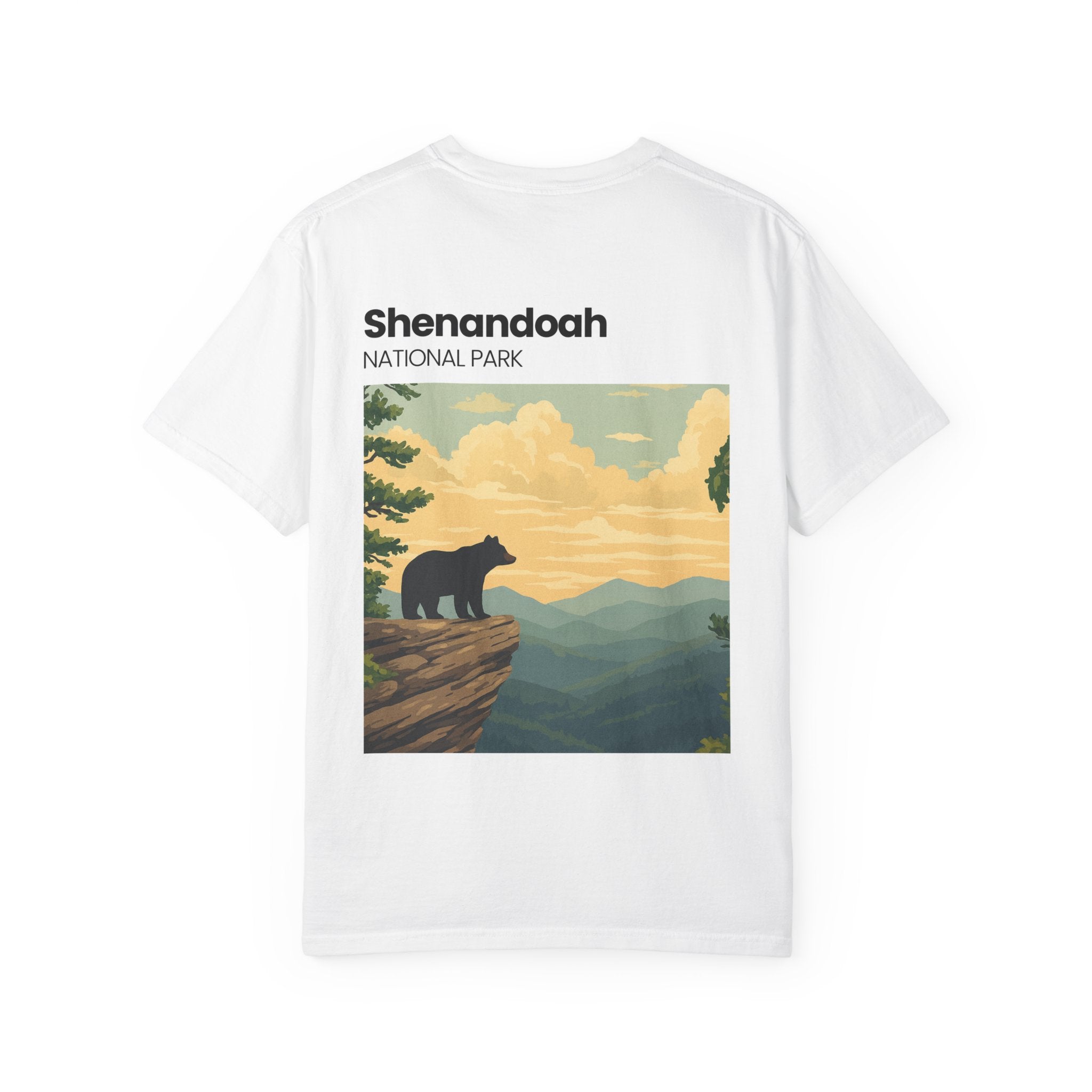 Shenandoah National Park Bear Graphic T-Shirt | Scenic Nature Design