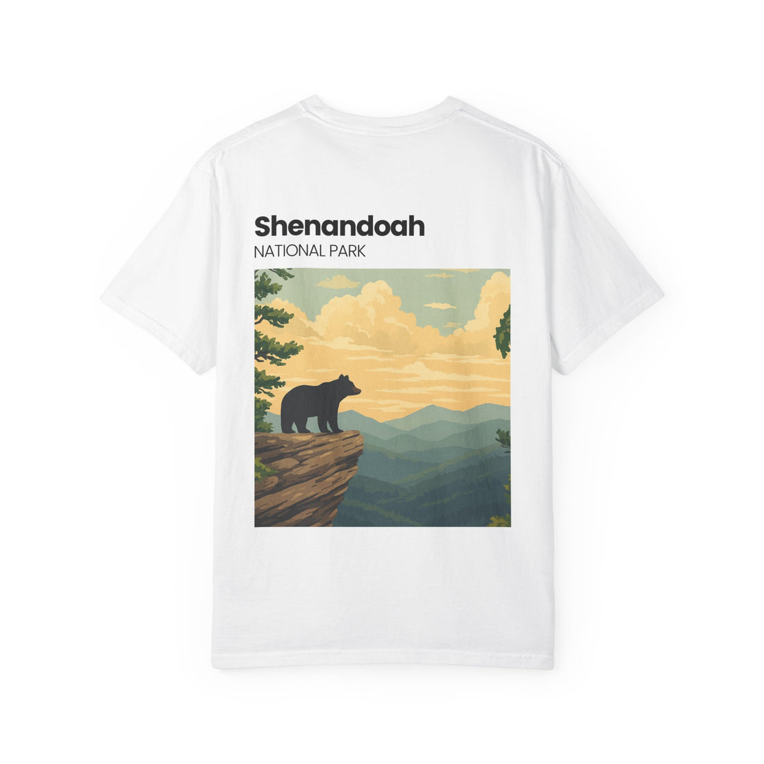 Shenandoah National Park Bear Graphic T-Shirt | Scenic Nature Design