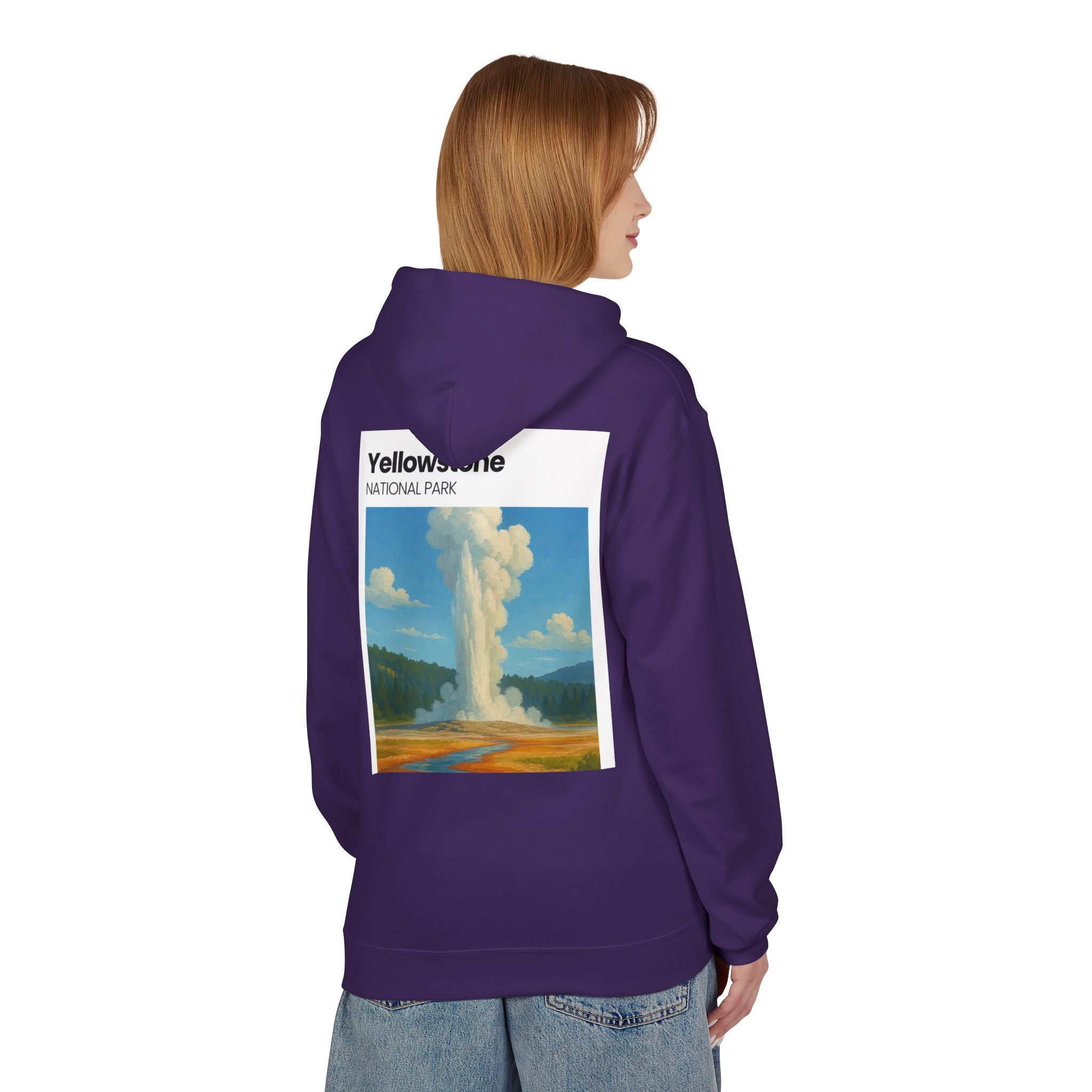Yellowstone Geyser Hoodie | National Park Travel Pullover