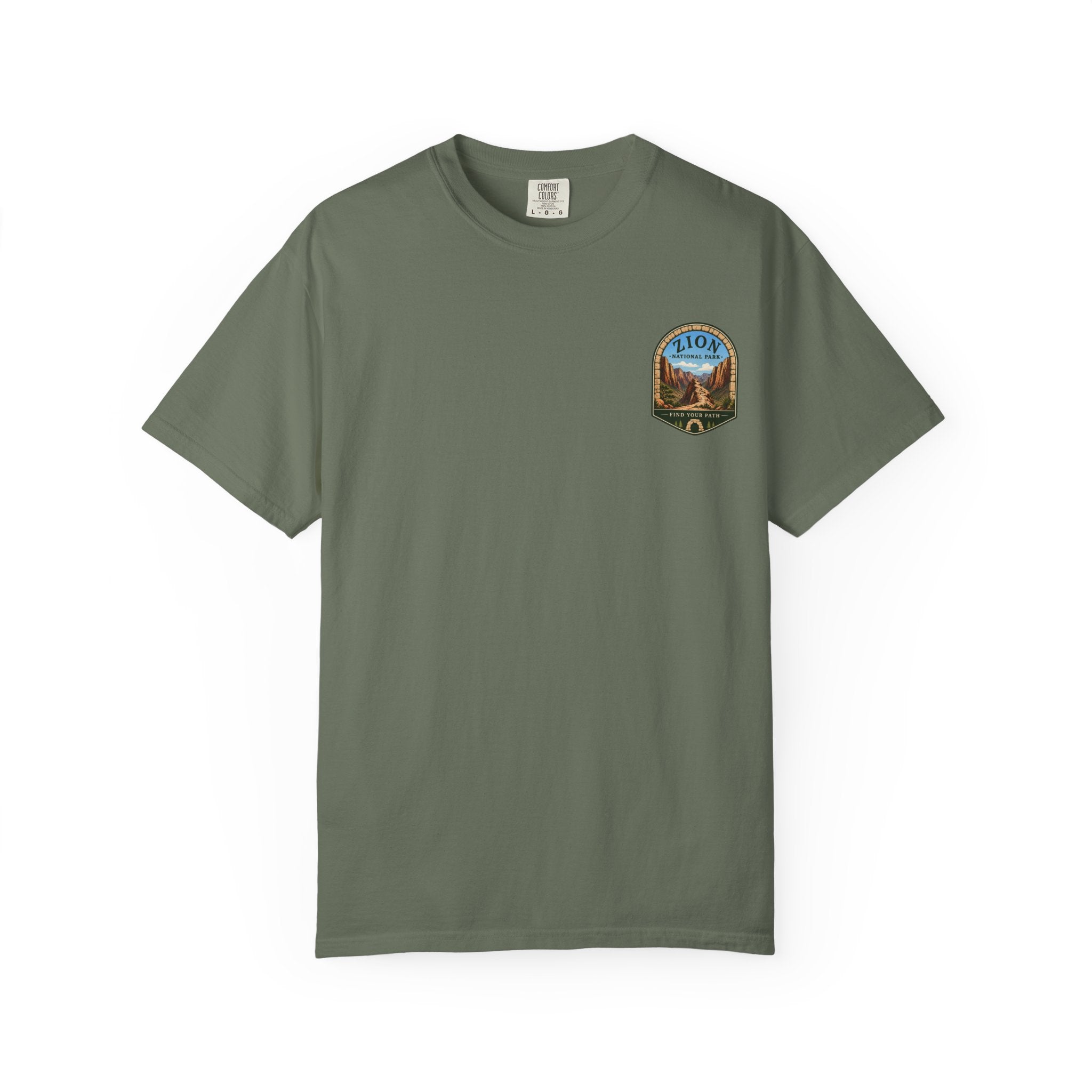 Angels Landing Zion National Park Vintage Graphic T-Shirt2