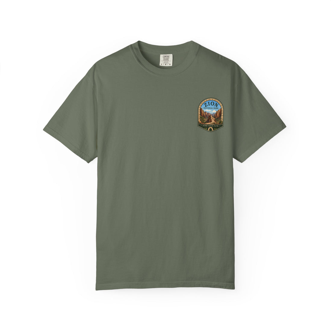 Angels Landing Zion National Park Vintage Graphic T-Shirt2