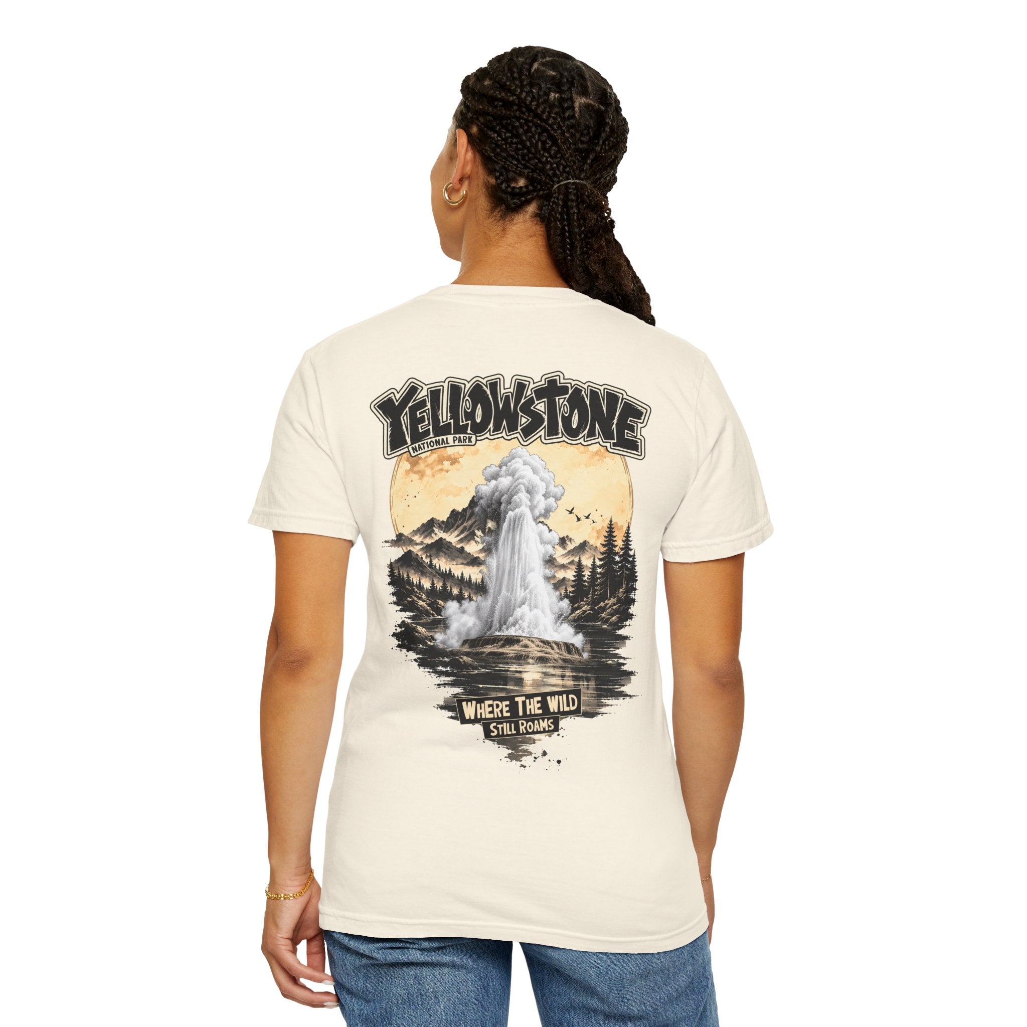 Yellowstone Old Faithful – Where the Wild Still Roams T-Shirt