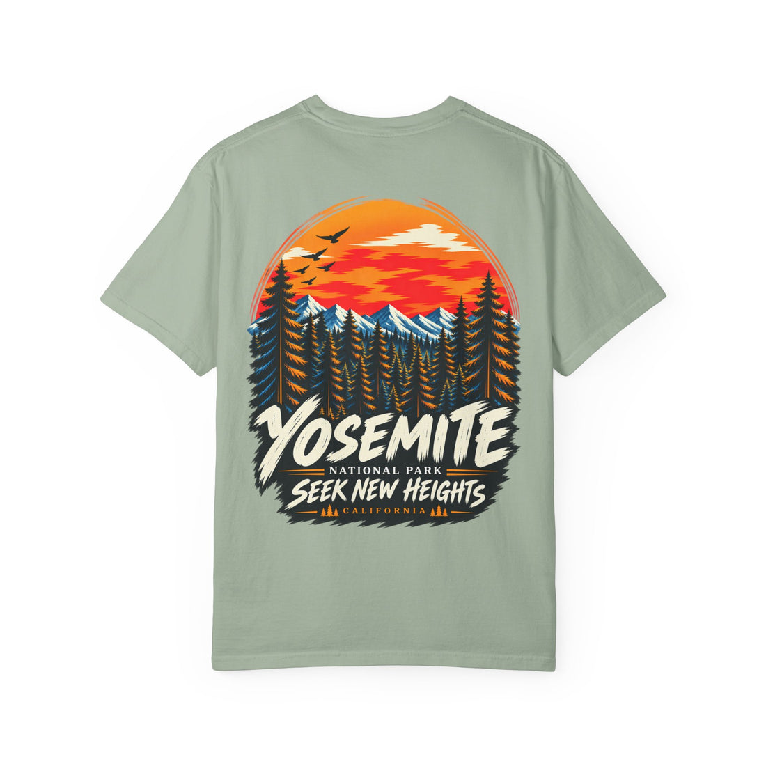 Yosemite National Park Pine Forest – Seek New Heights T-Shirt