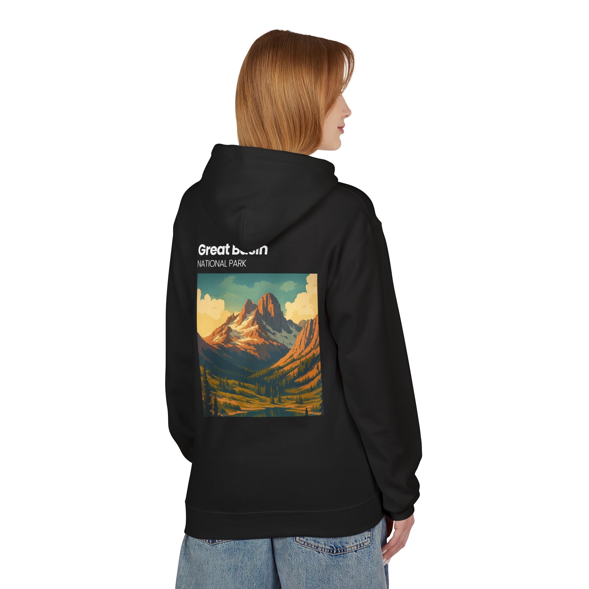 Great Basin National Park Hoodie | Vintage Landscape Pullover