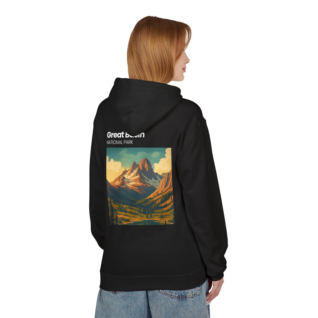 Great Basin National Park Hoodie | Vintage Landscape Pullover