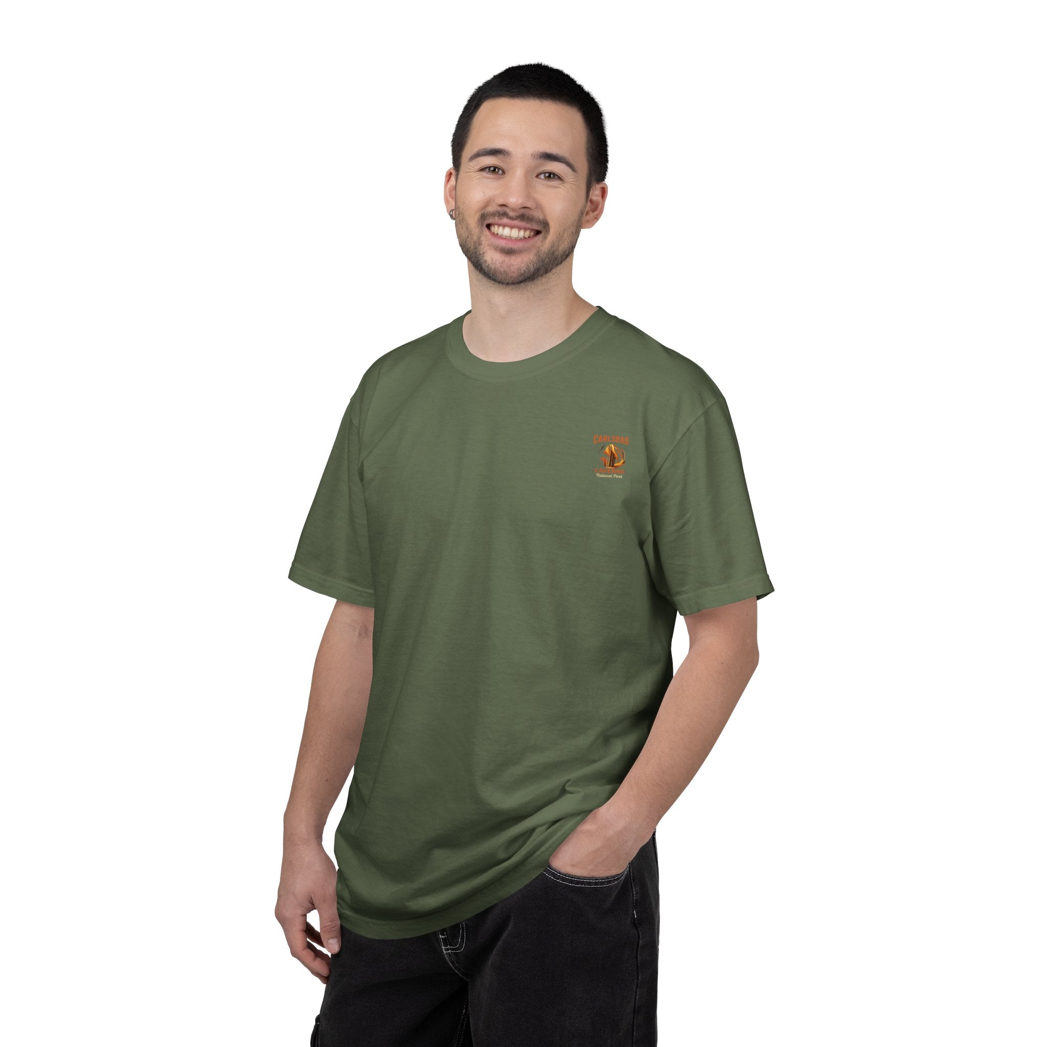 Carlsbad Caverns National Park Cave Art T-Shirt | Stalactite Stalagmite Print