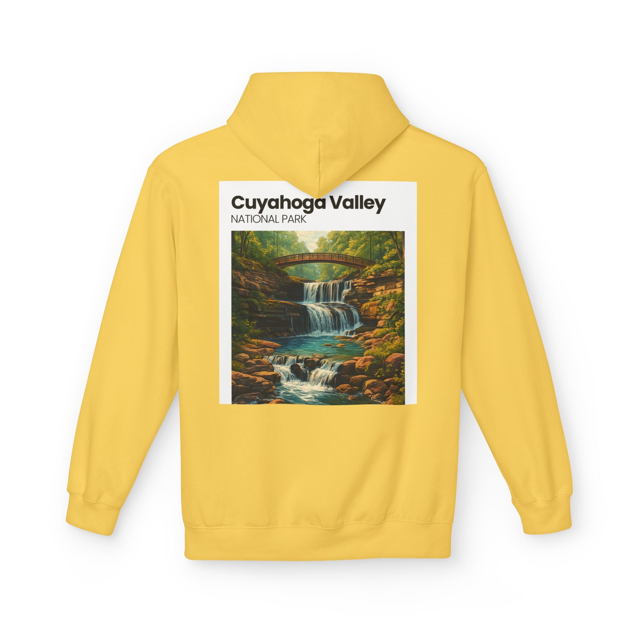 Cuyahoga Valley Waterfall Hoodie | National Park Nature Sweatshirt