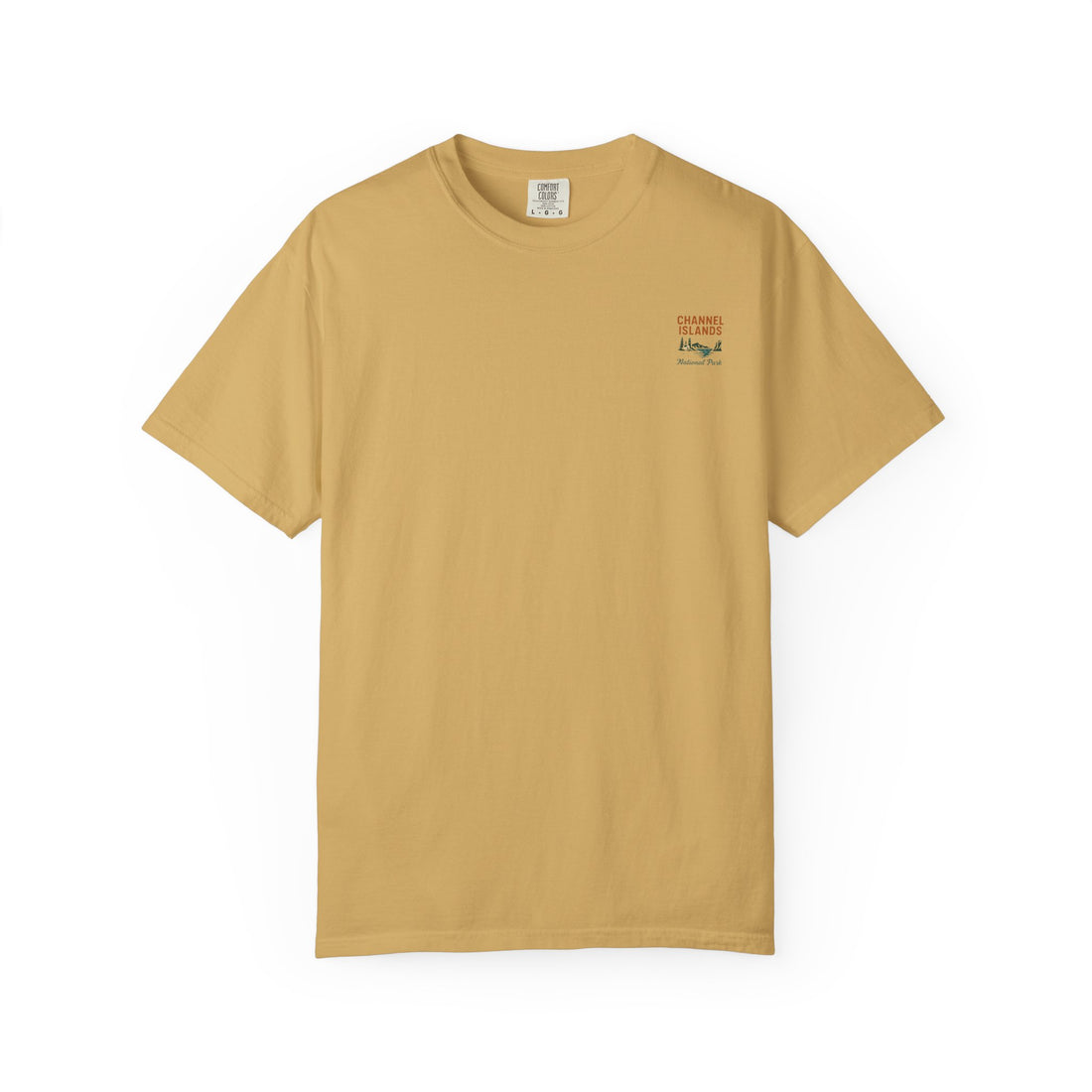 Channel Islands National Park Vintage Poster T-shirt | Coastal Landscape Tee
