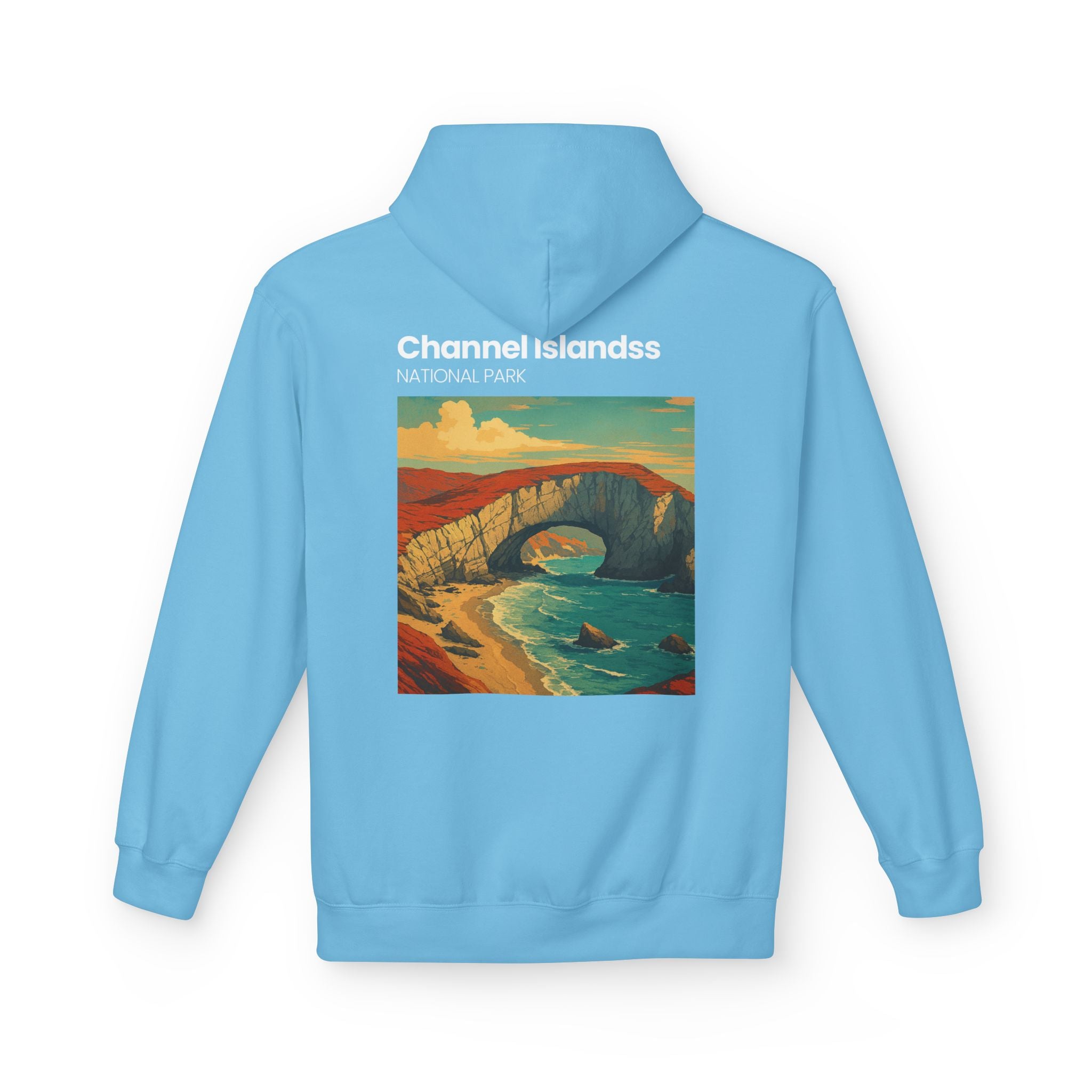 Channel Islands National Park Hoodie | Vintage Coastal Poster