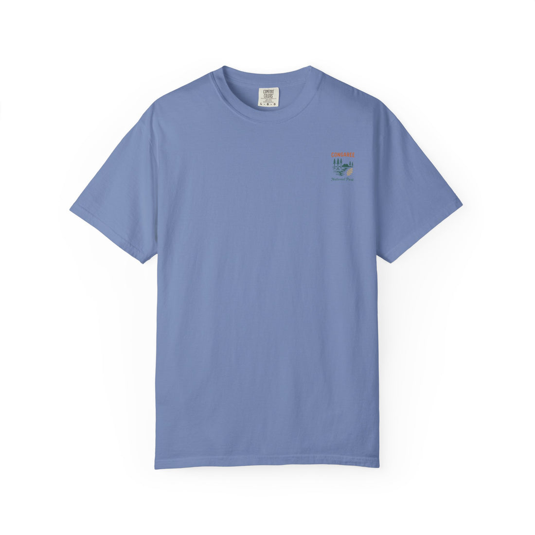 Congaree National Park forest scene T-shirt | swamp cypress nature tee