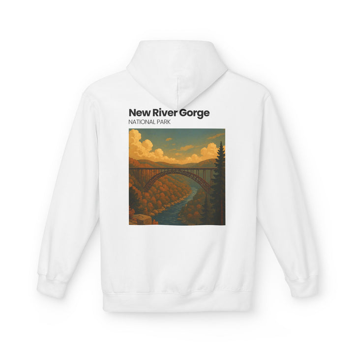 New River Gorge National Park hoodie | Scenic Bridge Landscape Pullover