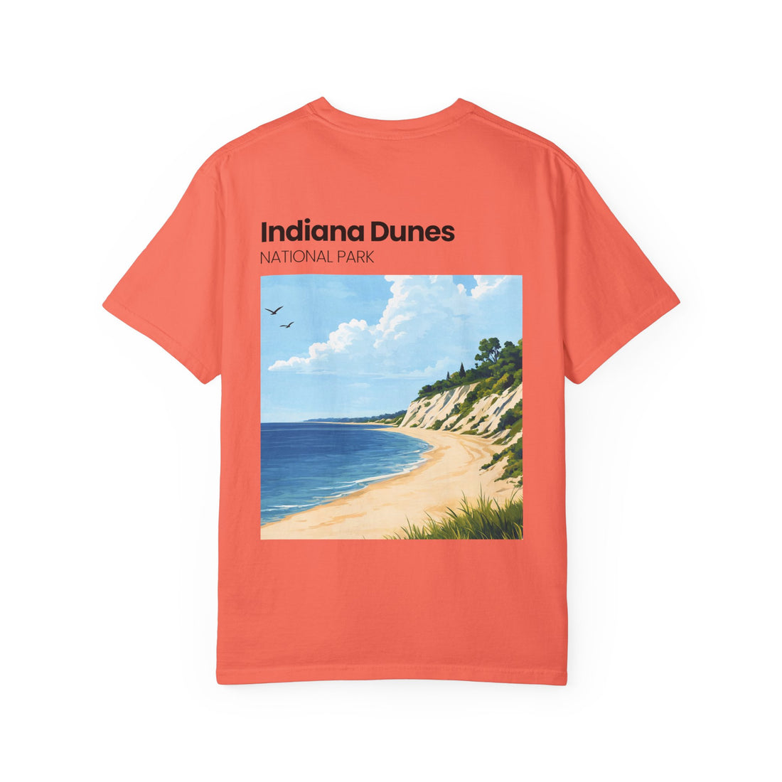 Indiana Dunes National Park Beach Scene T-Shirt | Scenic Nature Tee