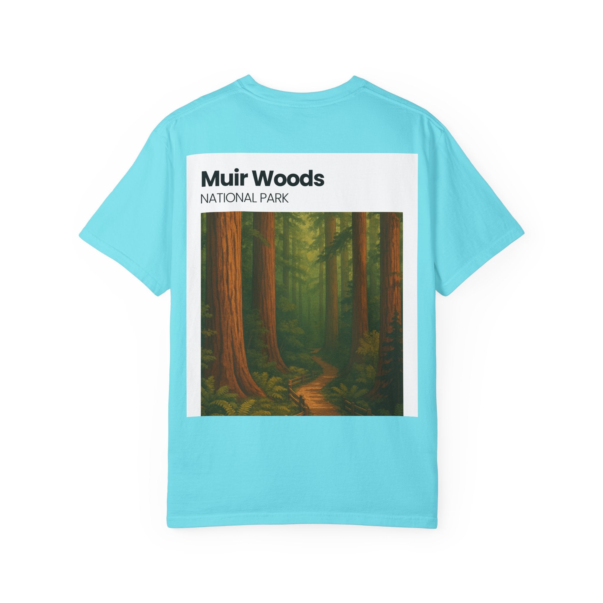 Muir Woods National Park forest trail T-Shirt | Scenic nature tee