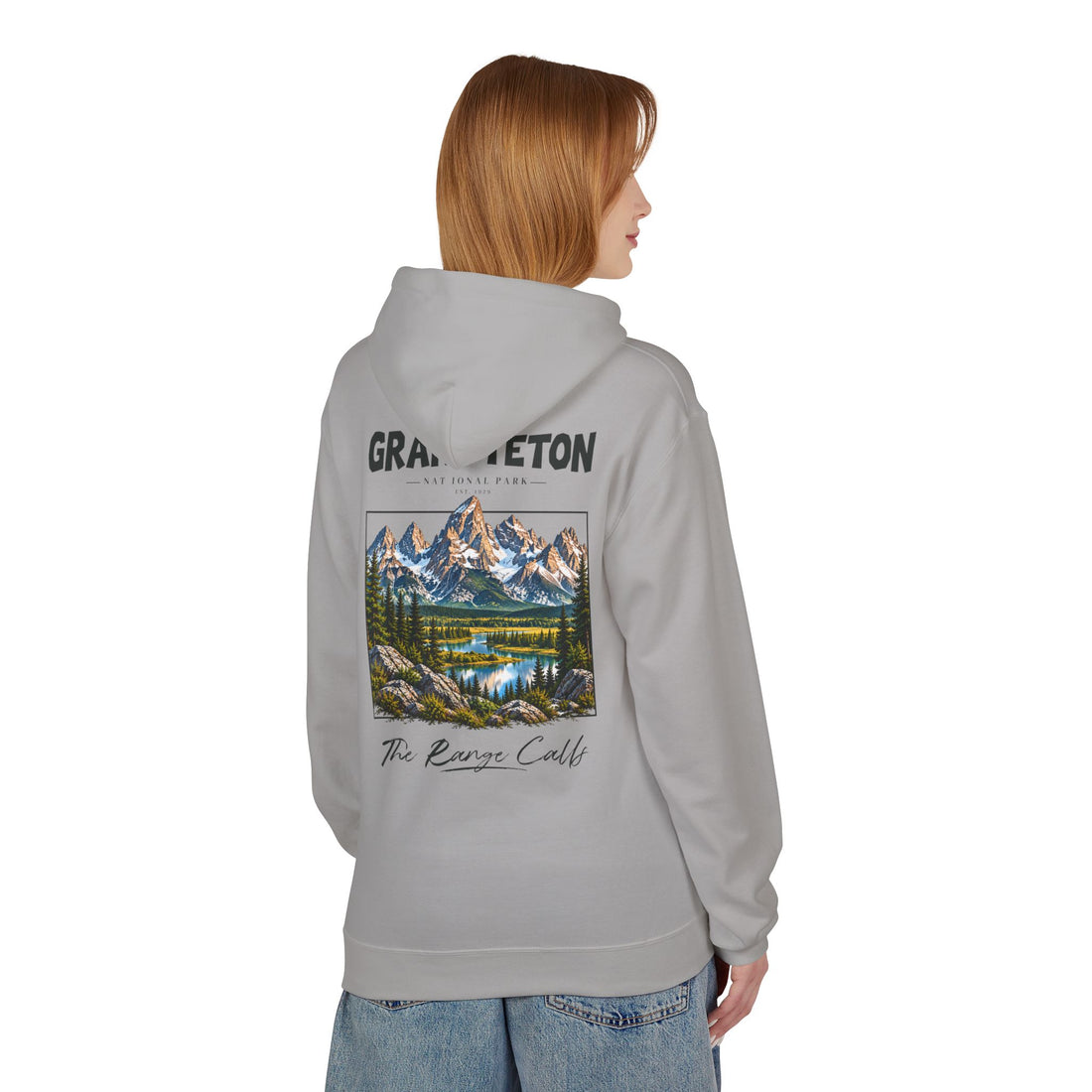 Grand Teton National Park Teton Peaks Graphic hoodie