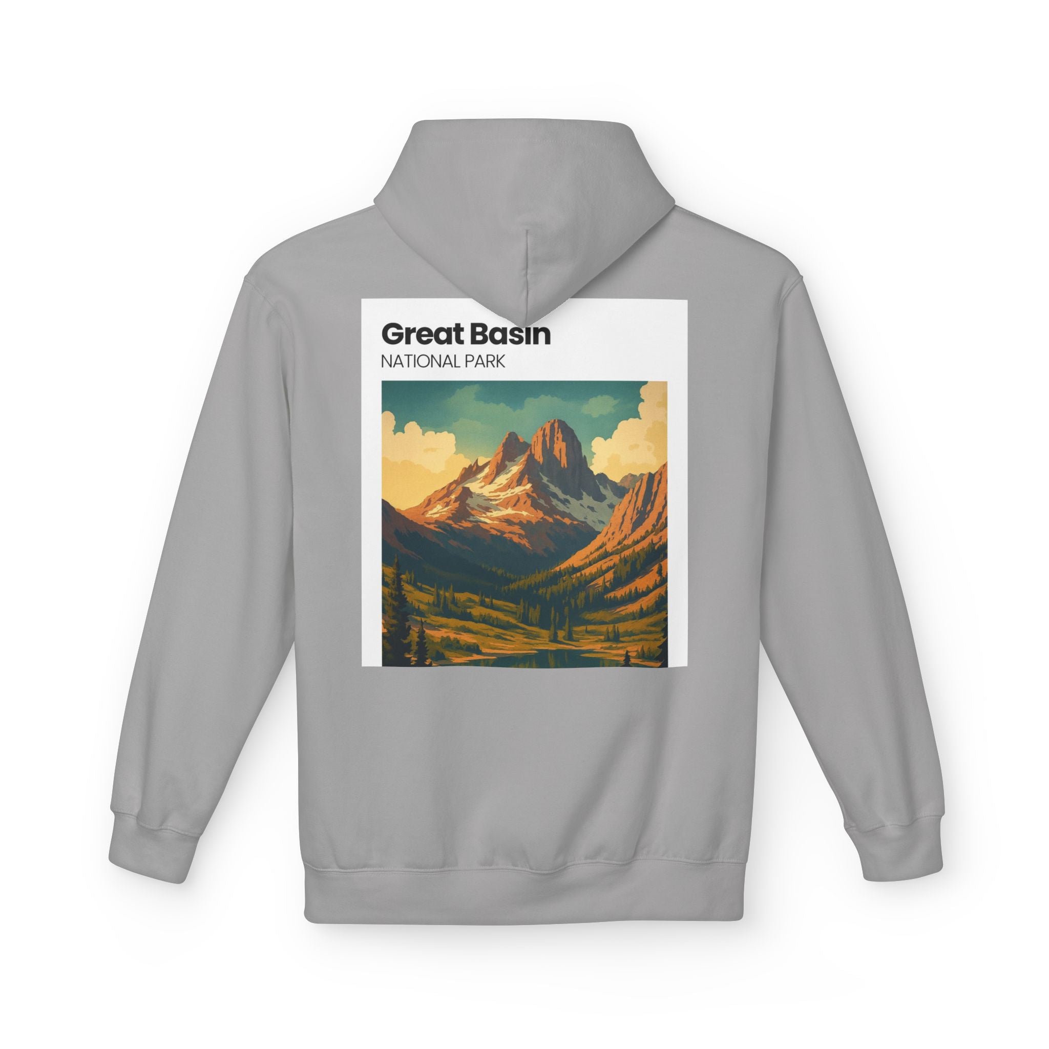 Great Basin National Park Hoodie | Vintage Landscape Pullover