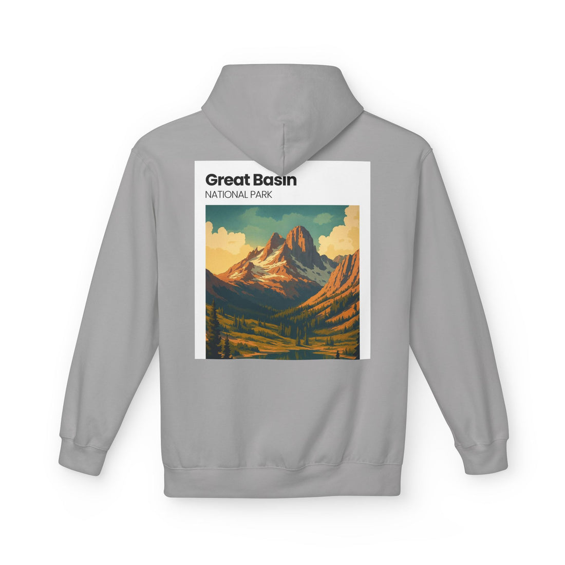 Great Basin National Park Hoodie | Vintage Landscape Pullover