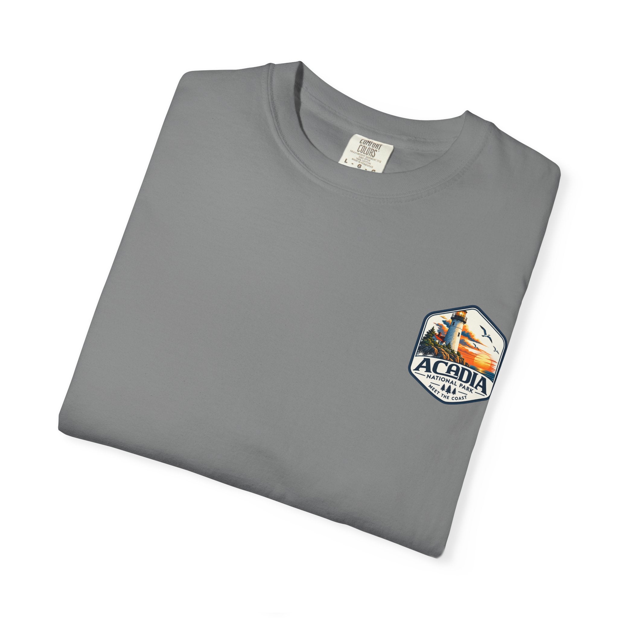 Acadia National Park Lighthouse Graphic T-Shirt