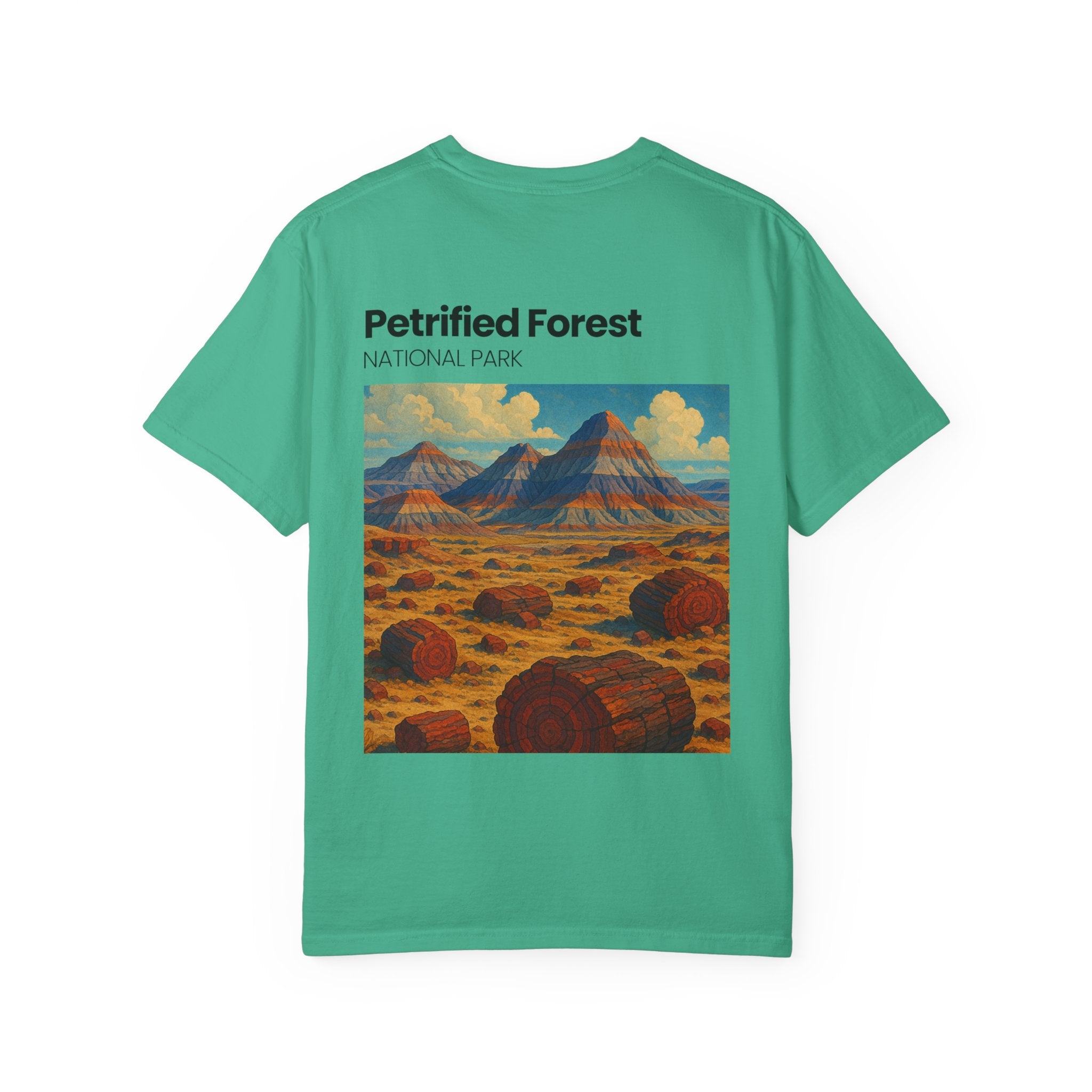 Petrified Forest National Park Poster T-shirt | Vintage Landscape Print