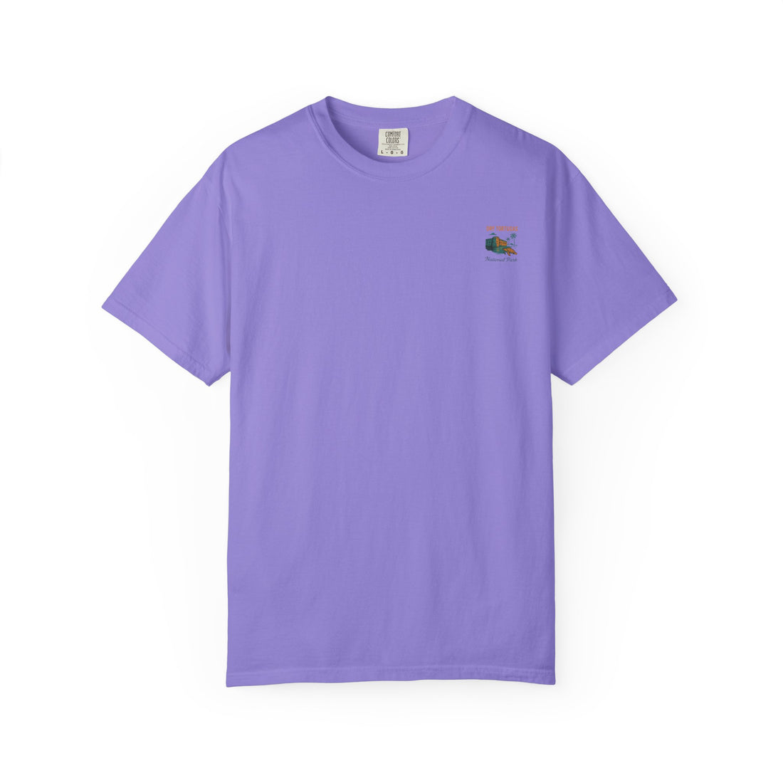 Dry Tortugas National Park Poster T-shirt | Vintage Fort Illustration