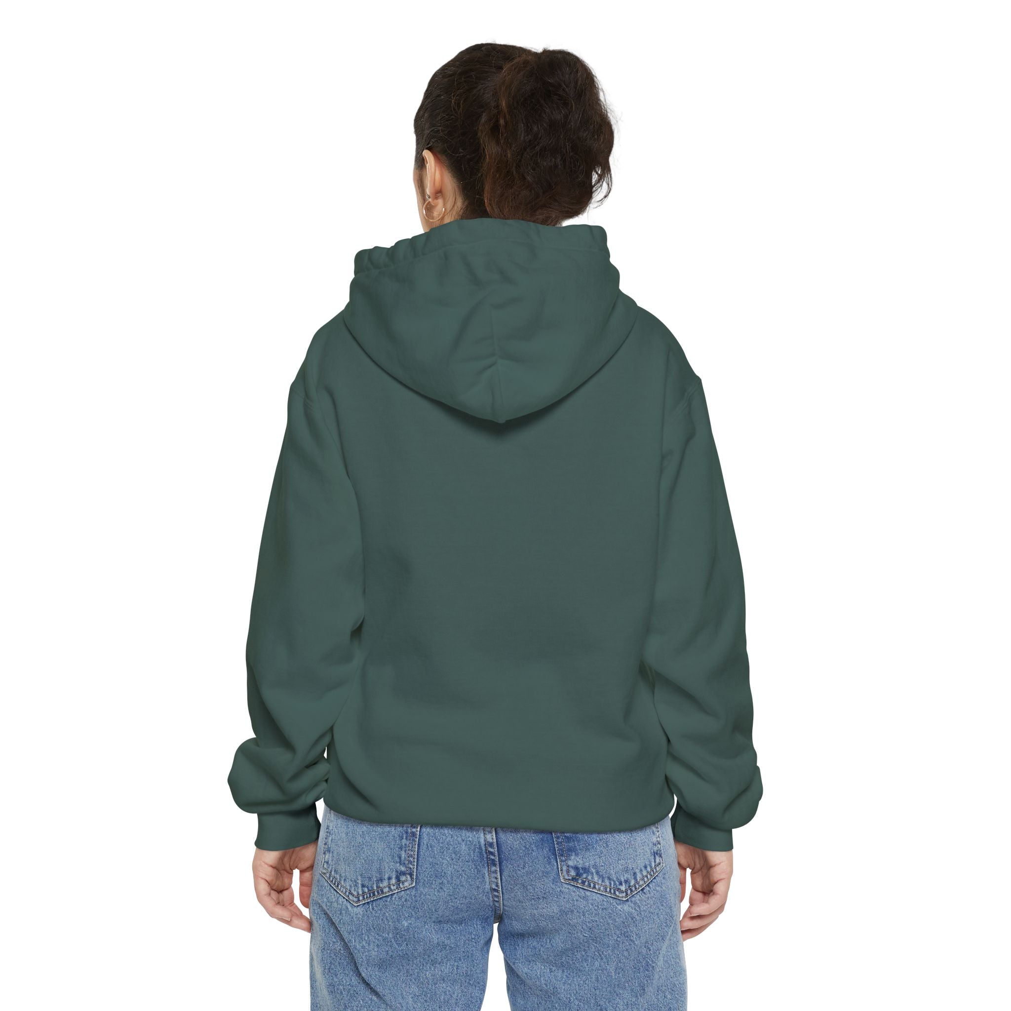 Whimsical Animal Design Hoodie - Cozy Unisex Garment-Dyed Apparel