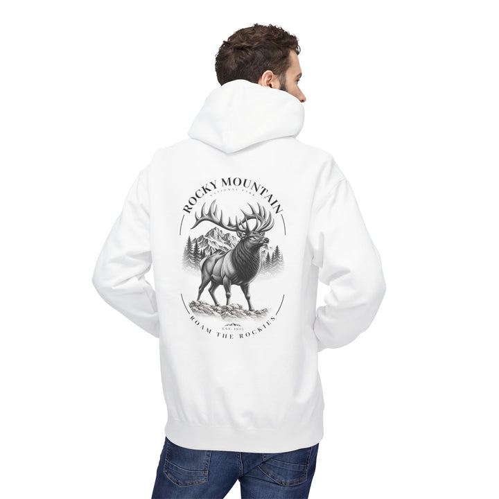 Rocky Mountain National Park Elk Graphic Hoodie