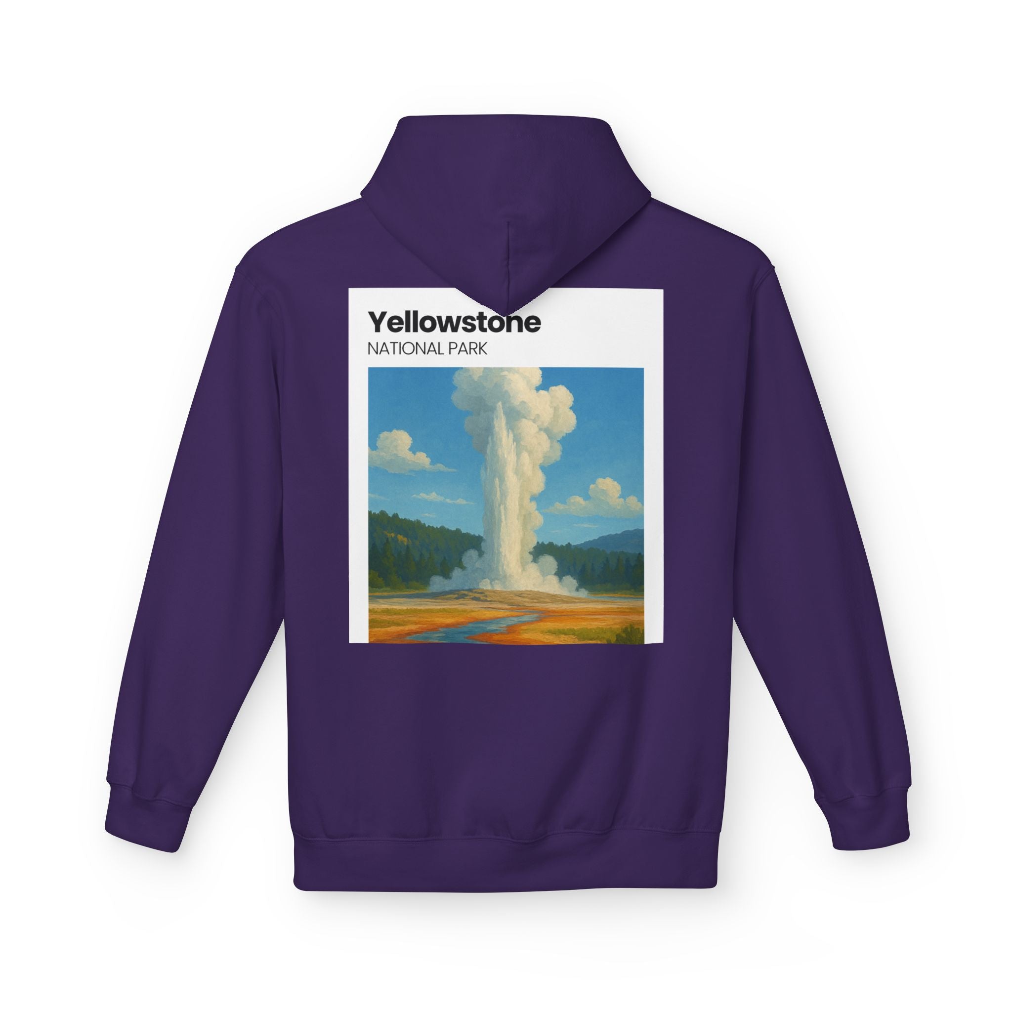 Yellowstone Geyser Hoodie | National Park Travel Pullover