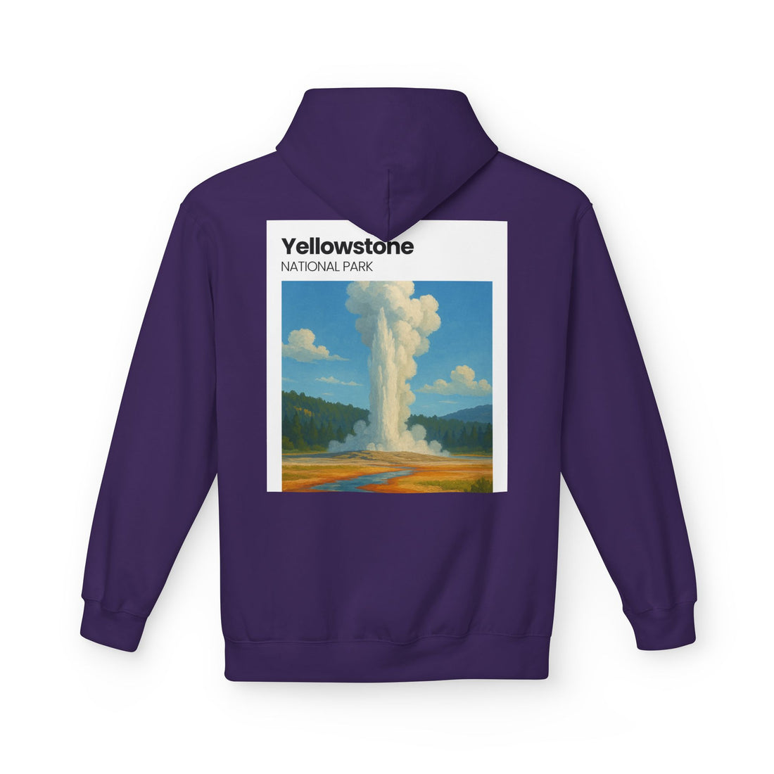 Yellowstone Geyser Hoodie | National Park Travel Pullover