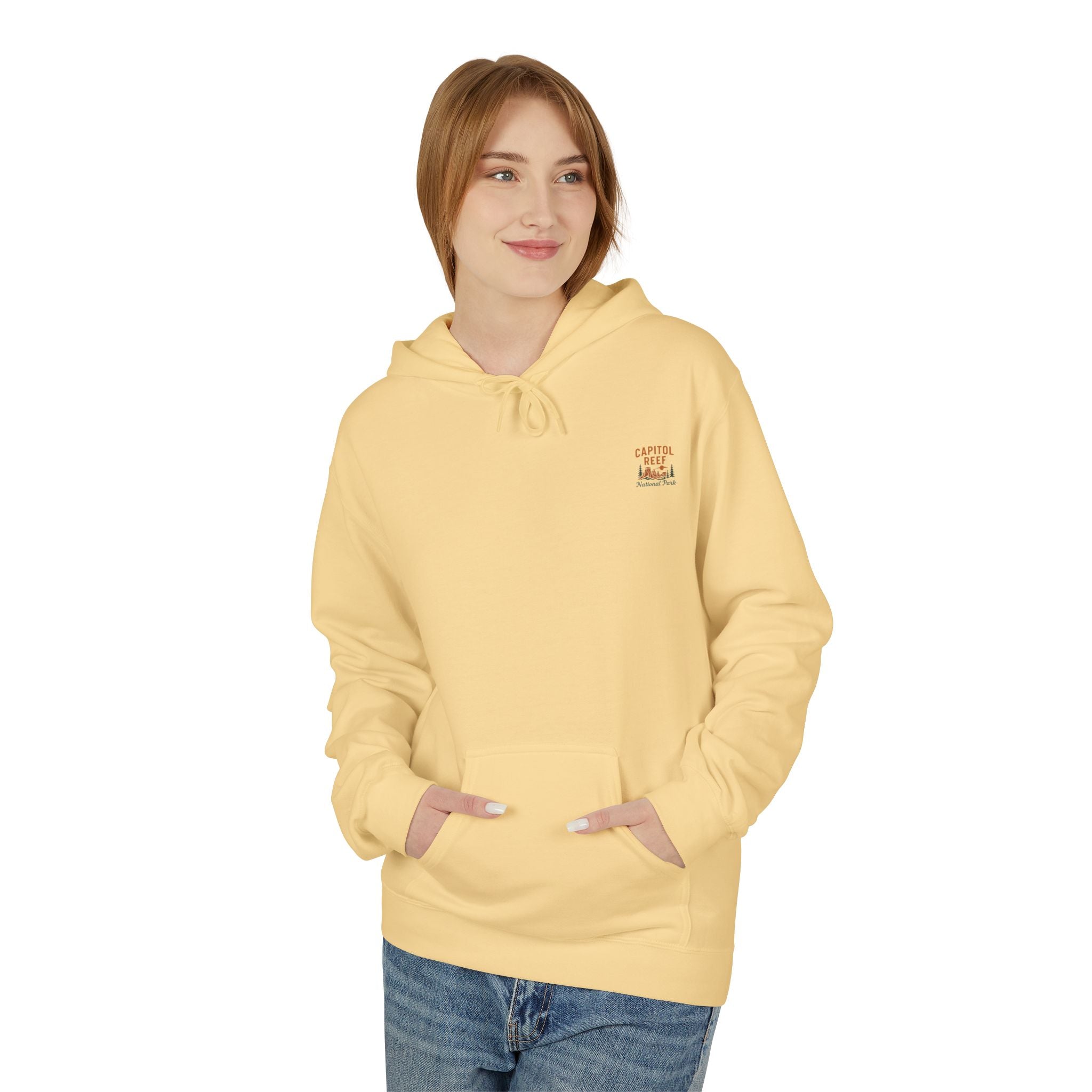 Capitol Reef National Park landscape Hoodie | Utah canyon scenic pullover