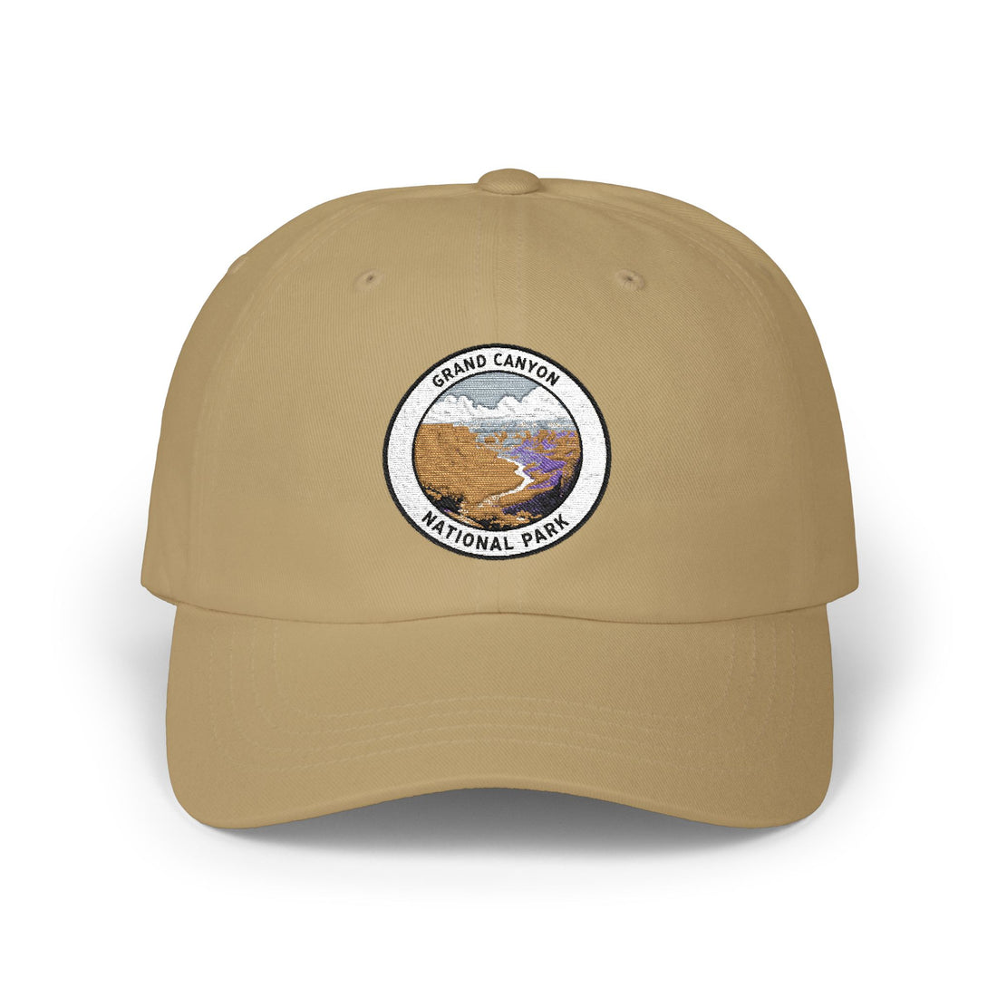 Yellow Wildflower Meadow Dad Cap | Vintage National Park Patch