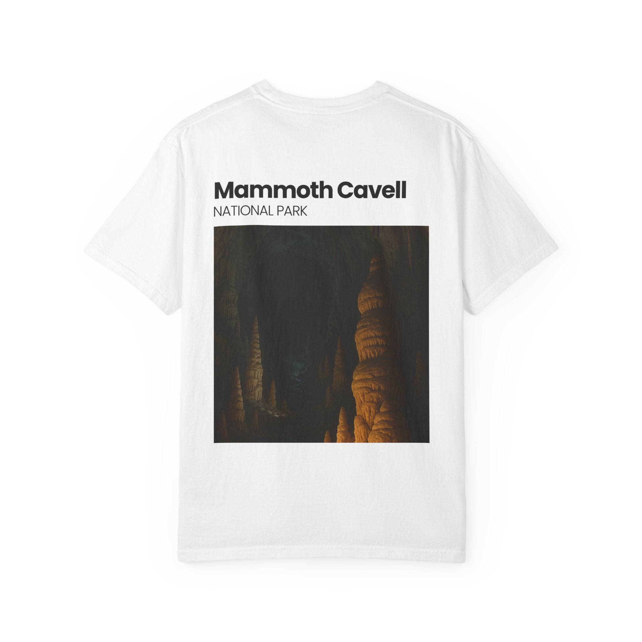 Mammoth Cavell National Park T-shirt | Cave Stalactite Photo Tee