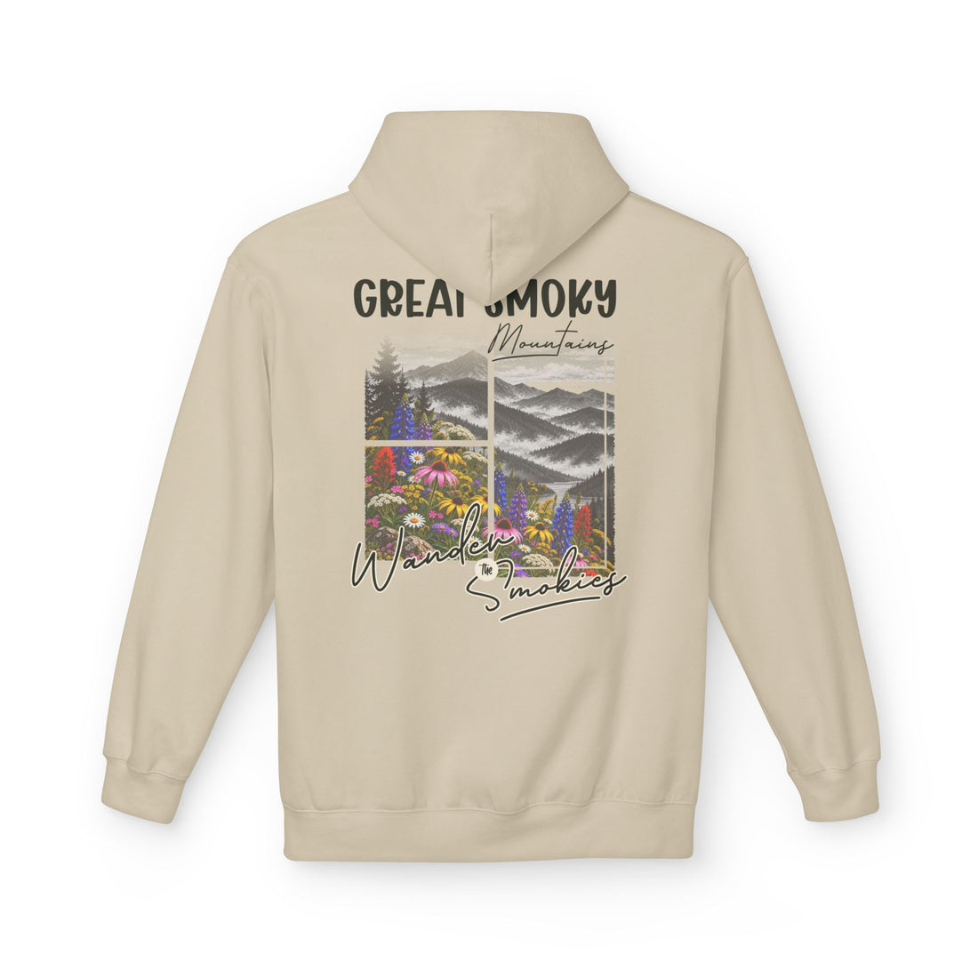 Great Smoky Mountains Wildflowers Graphic hoodie