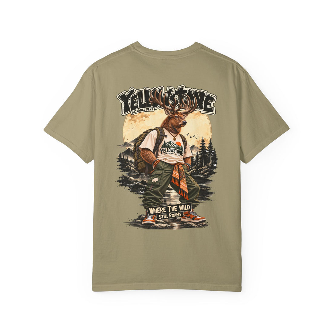 Yellowstone Elk – Where the Wild Still Roams T-Shirt