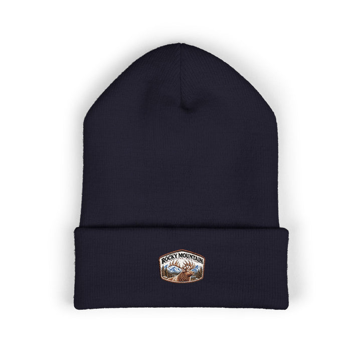 Rocky Mountain National Park Elk Beanie Peak Arch Patch Logo