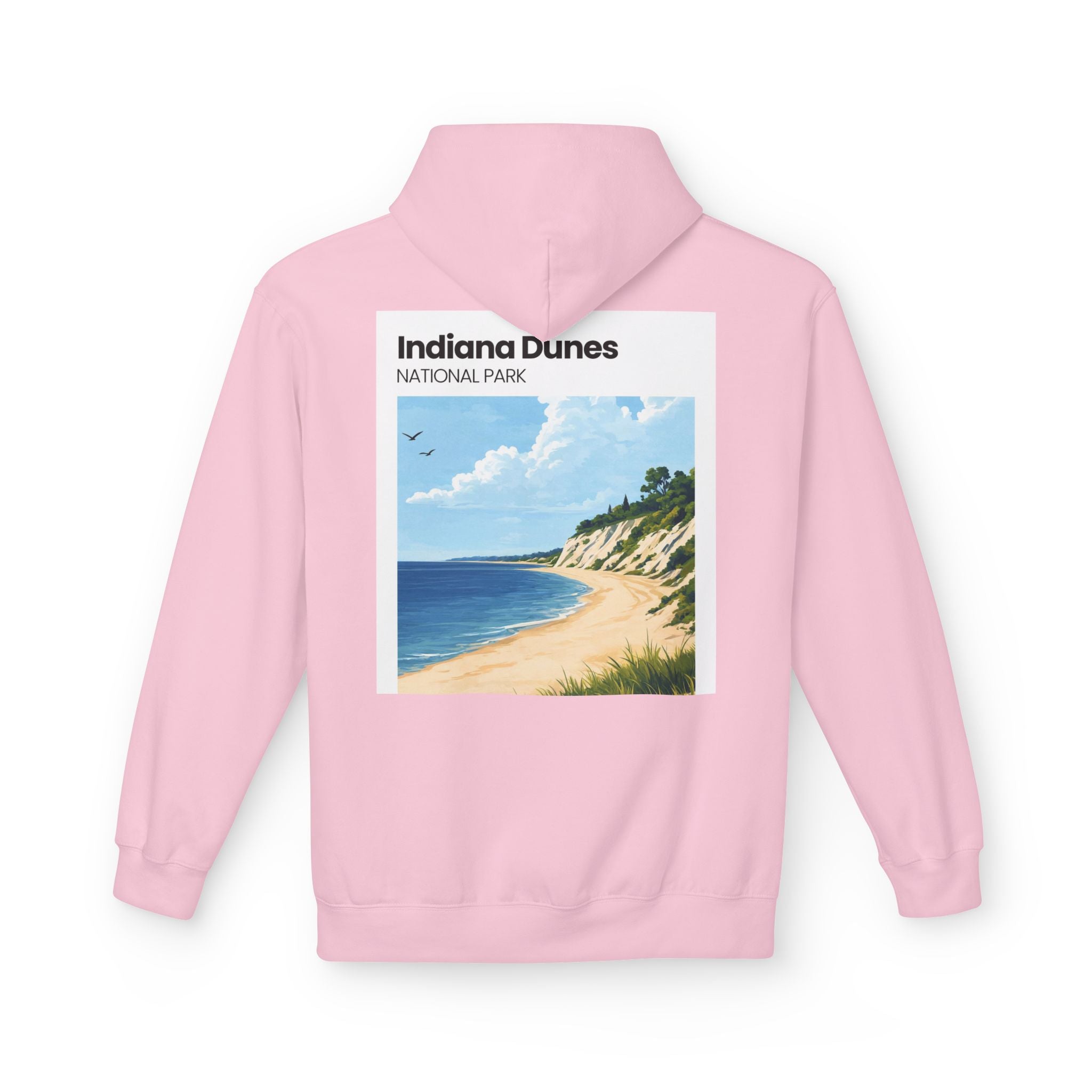 Indiana Dunes National Park Beach Hoodie | Vintage Travel Scenic Sweatshirt