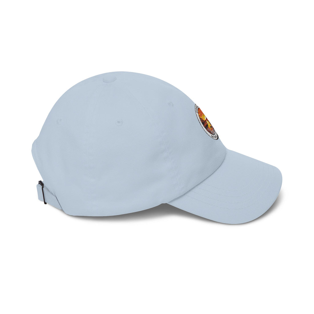 Sunset Beach Circle logo Dad Cap | Vintage Ocean Patch