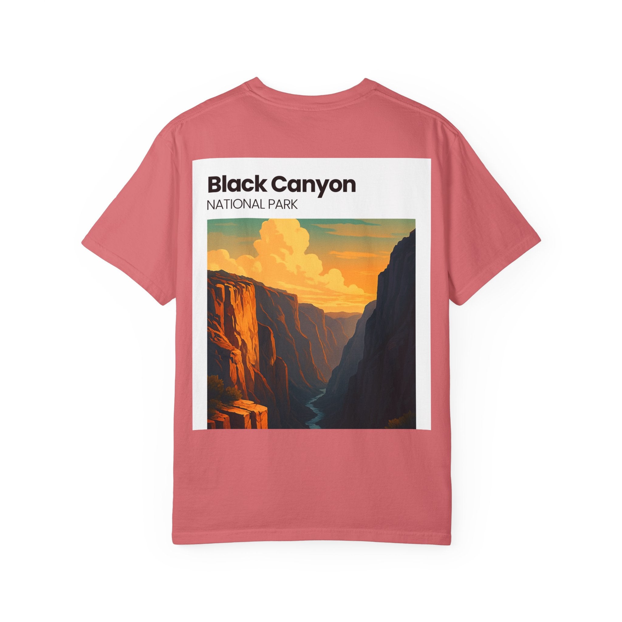 Black Canyon National Park landscape T-Shirt | Canyon Sunset Vista design