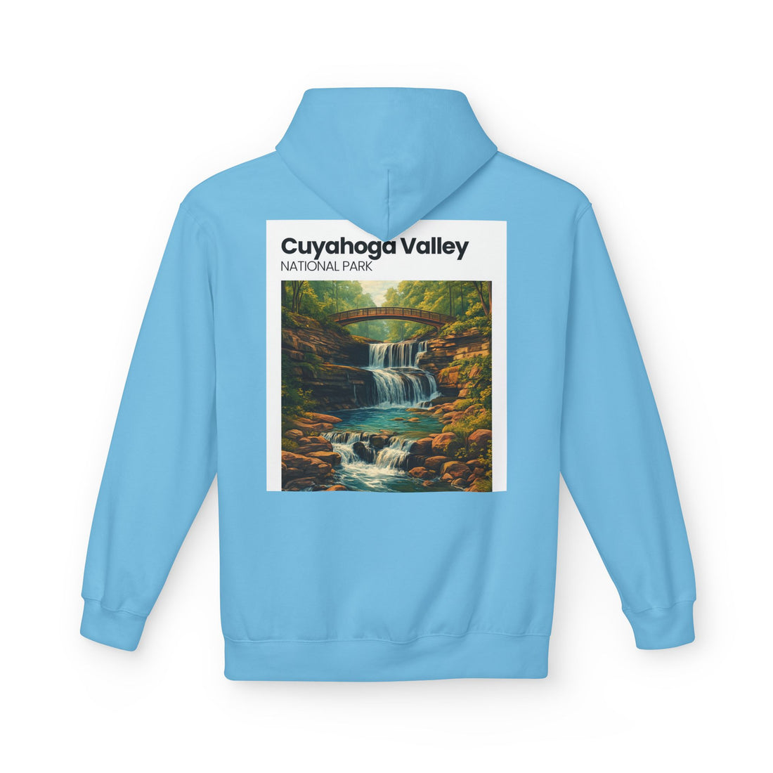 Cuyahoga Valley Waterfall Hoodie | National Park Nature Sweatshirt