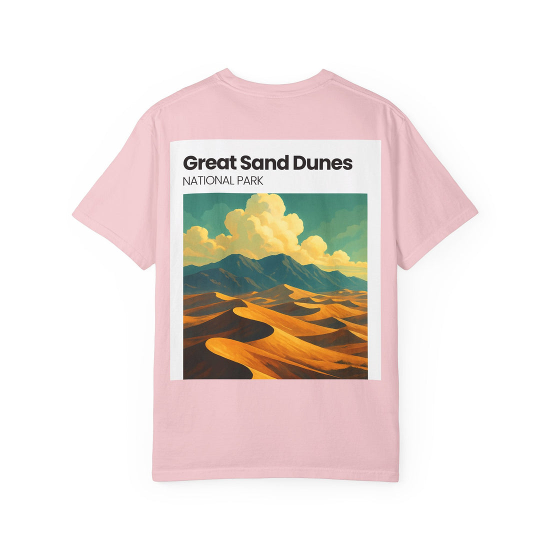 Great Sand Dunes National Park Poster T-Shirt | Desert Dunes Graphic Tee
