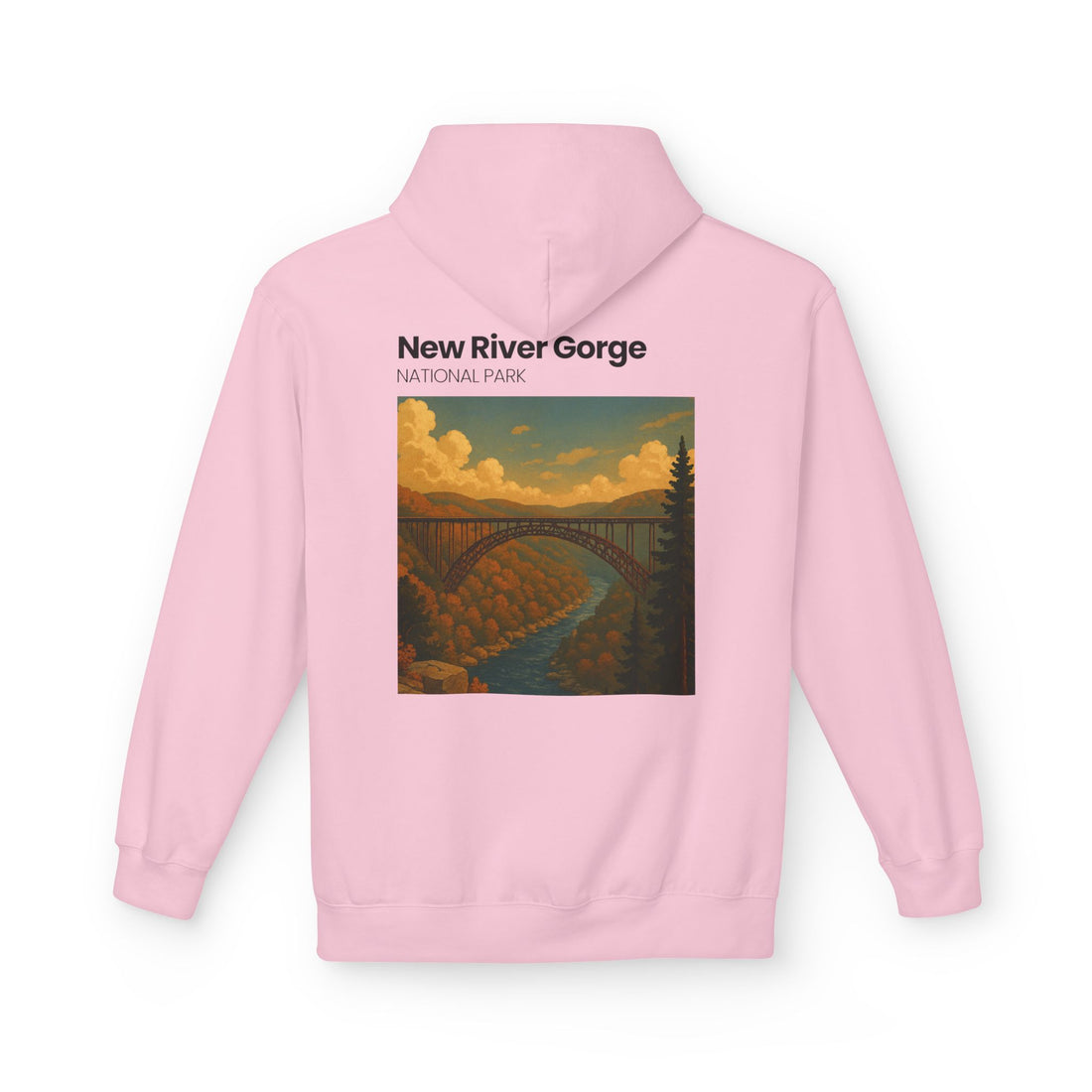 New River Gorge National Park hoodie | Scenic Bridge Landscape Pullover