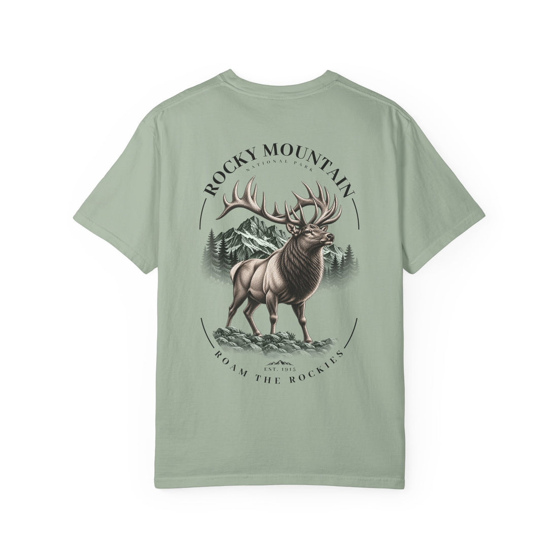 Rocky Mountain National Park Elk Graphic T-Shirt