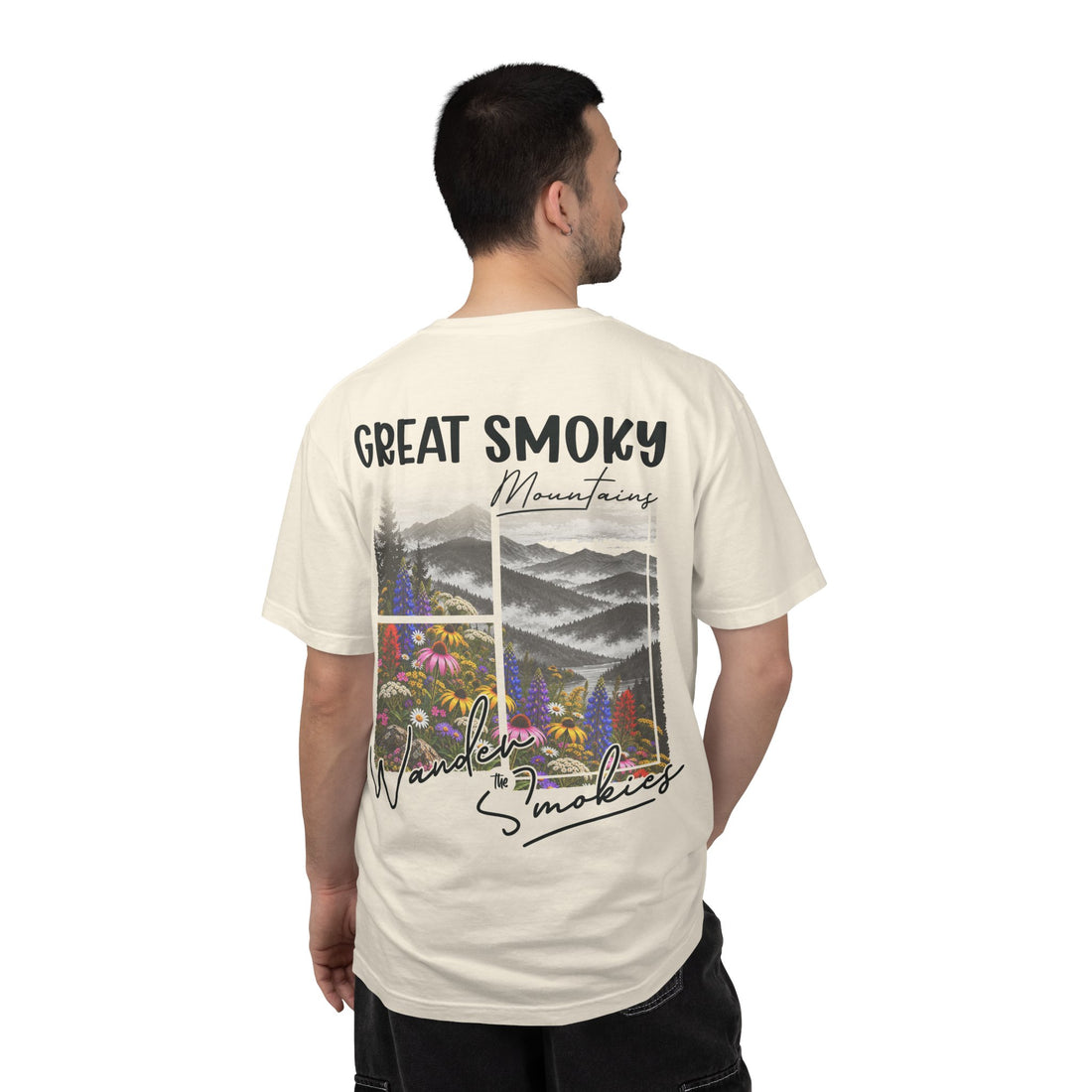 Great Smoky Mountains Wildflowers Graphic T-Shirt