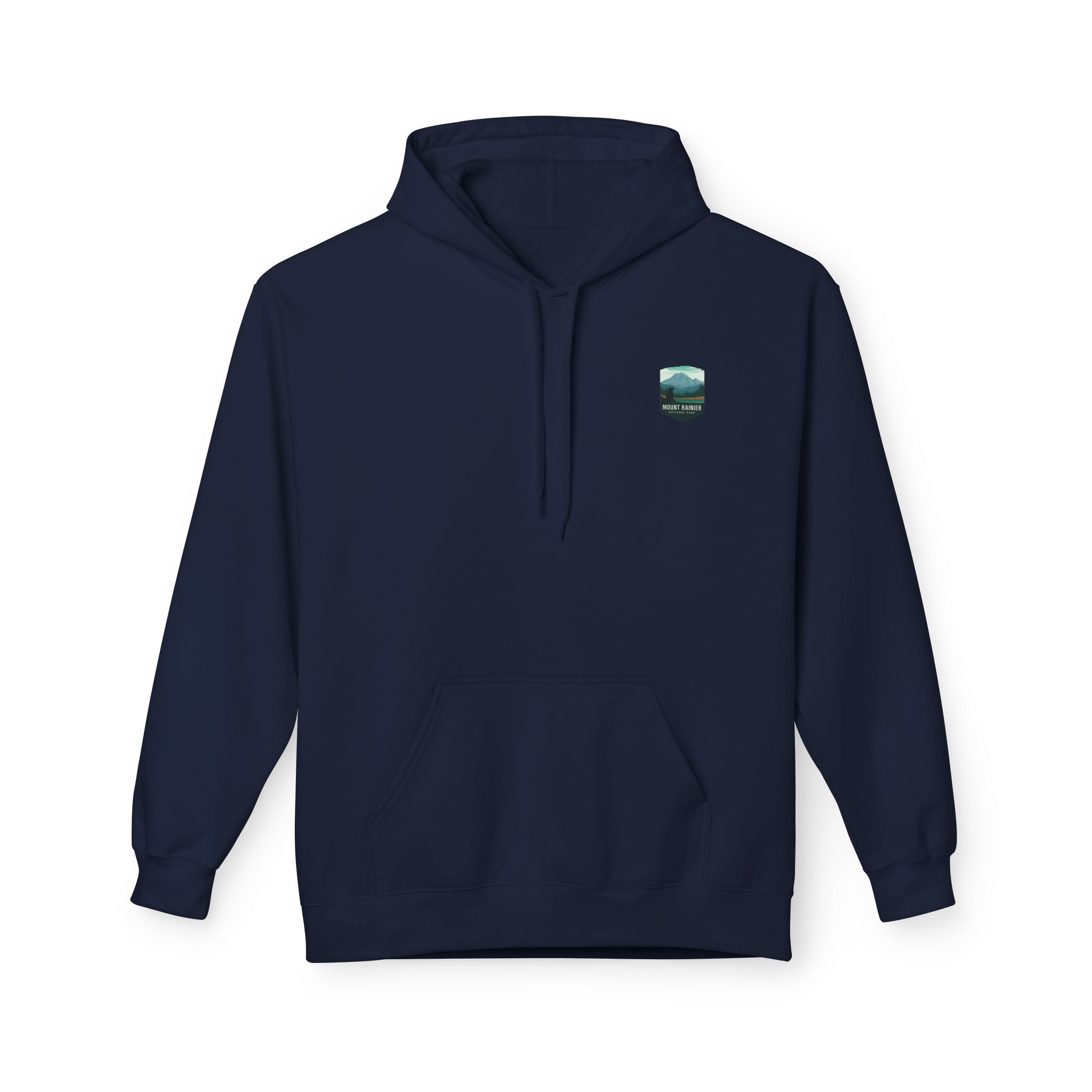 Mount Rainier National Park Hoodie | Vintage Landscape Mountain Design