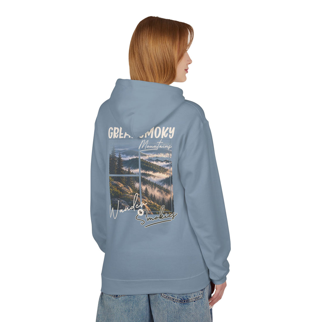 Great Smoky Mountains Misty Ridges Graphic hoodie