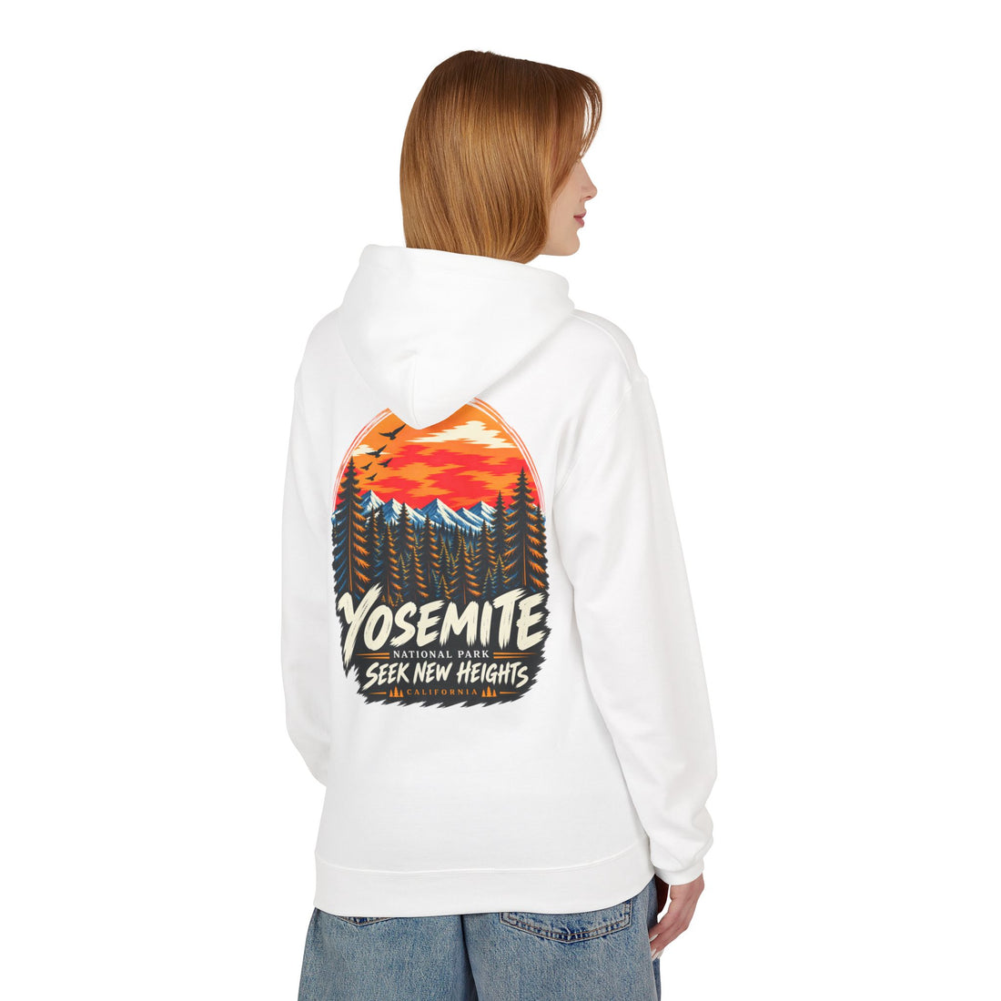 Yosemite National Park Pine Forest – Seek New Heights Hoodie