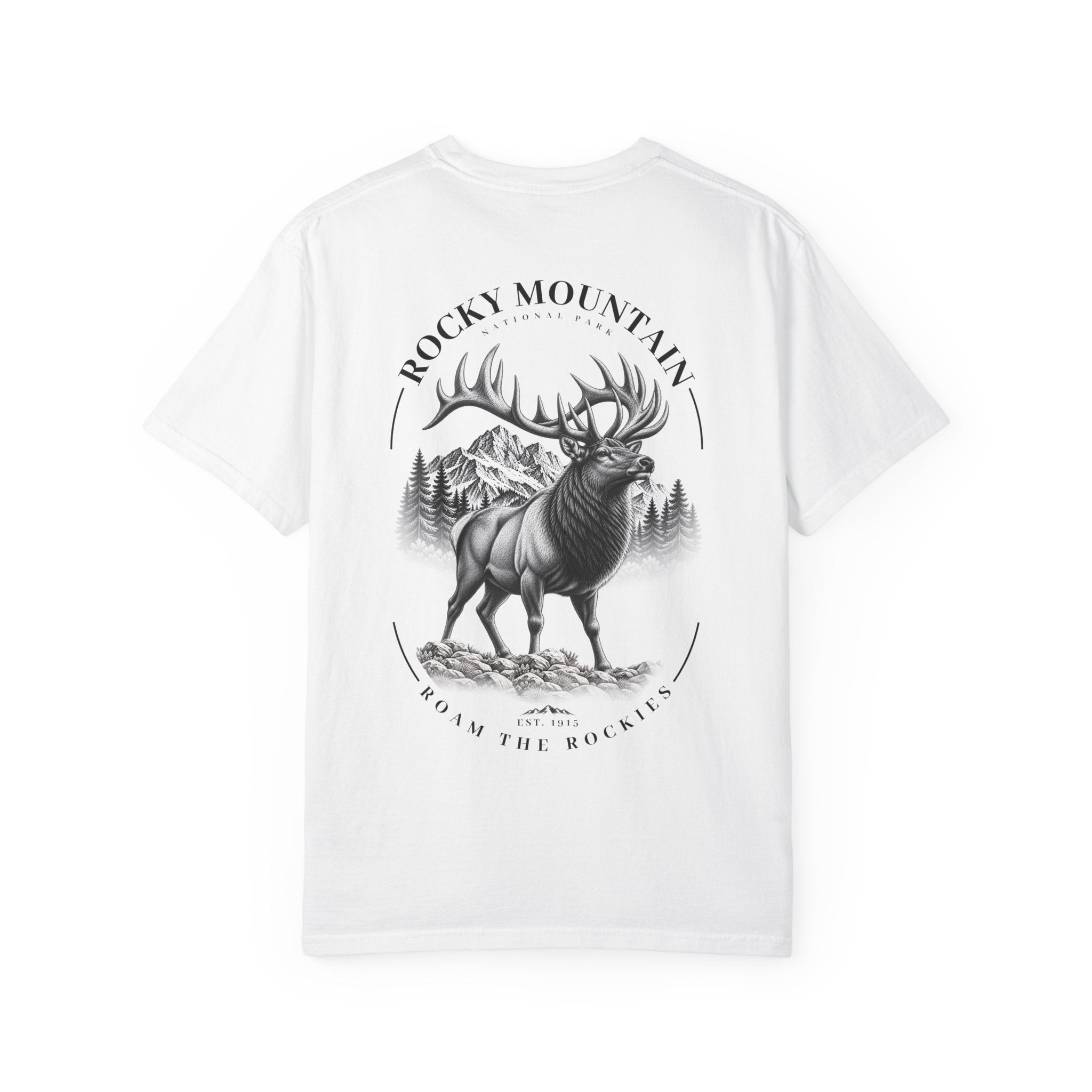 Rocky Mountain National Park Elk Graphic T-Shirt