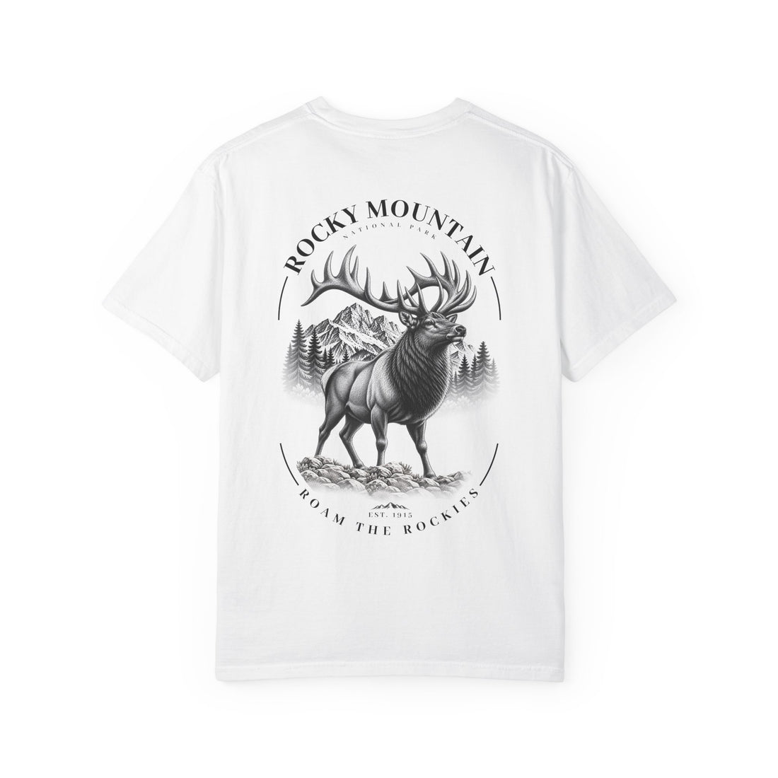 Rocky Mountain National Park Elk Graphic T-Shirt