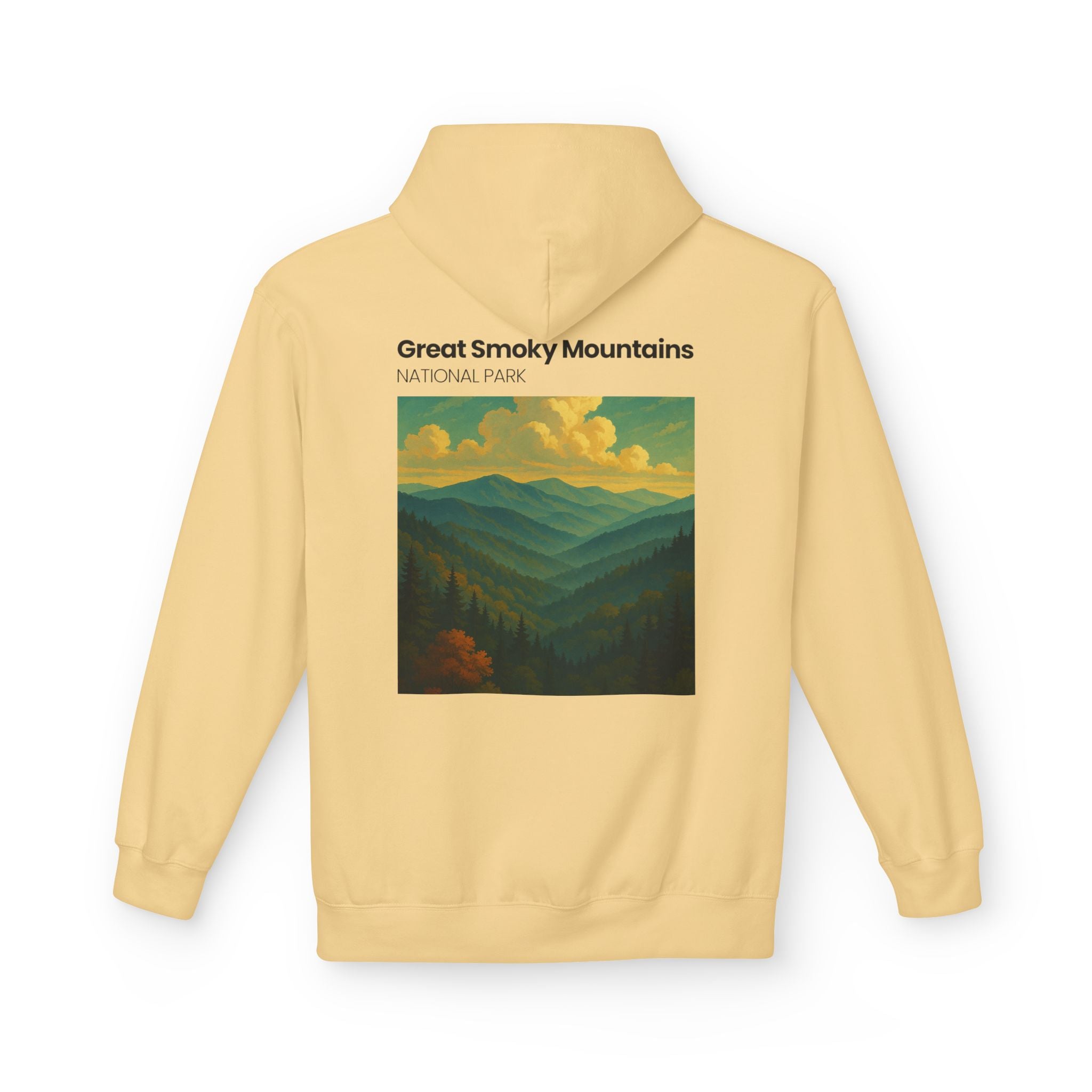 Great Smoky Mountains landscape hoodie | National Park pullover